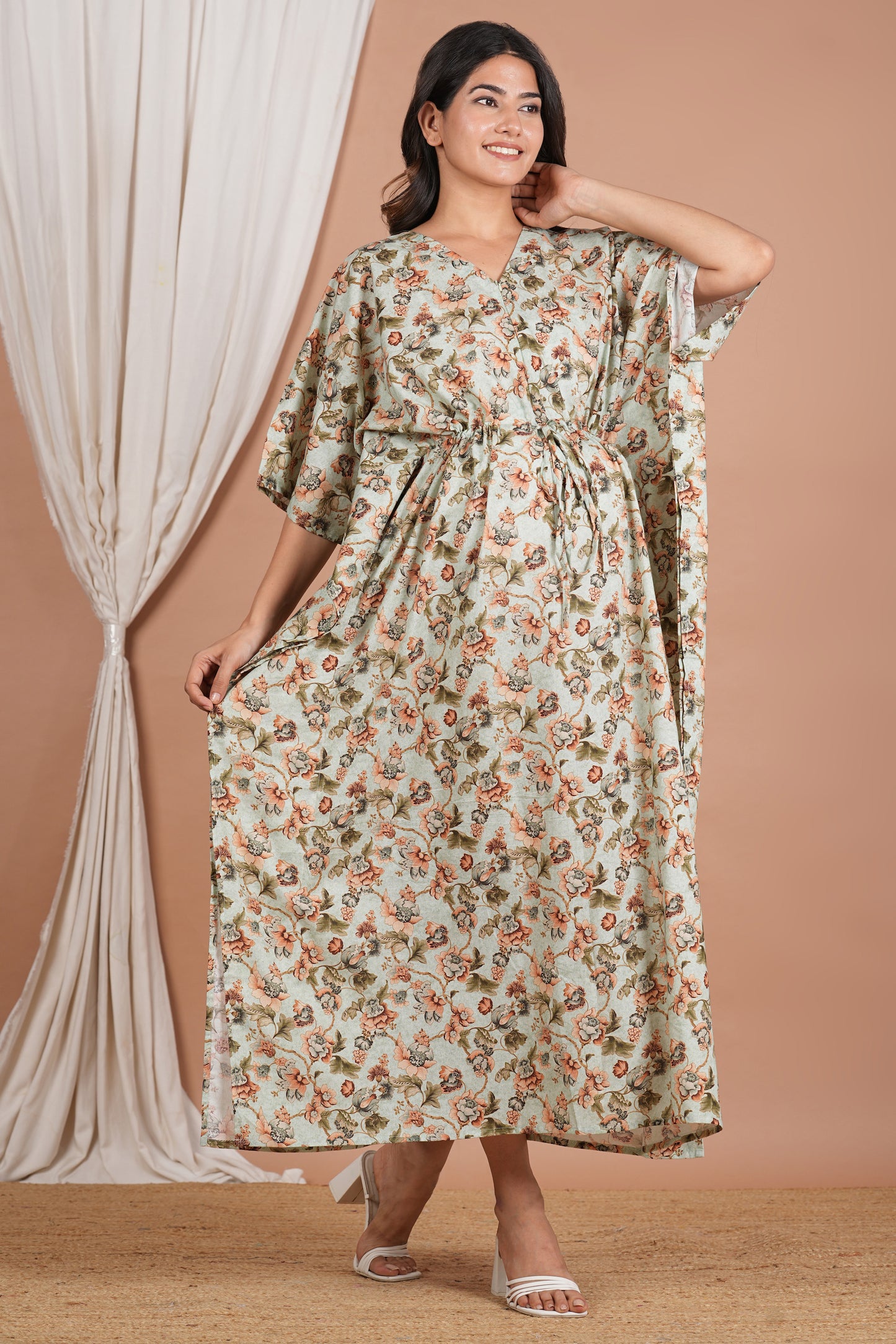 Sanandan Premium Soft Cotton Nursing Kaftan