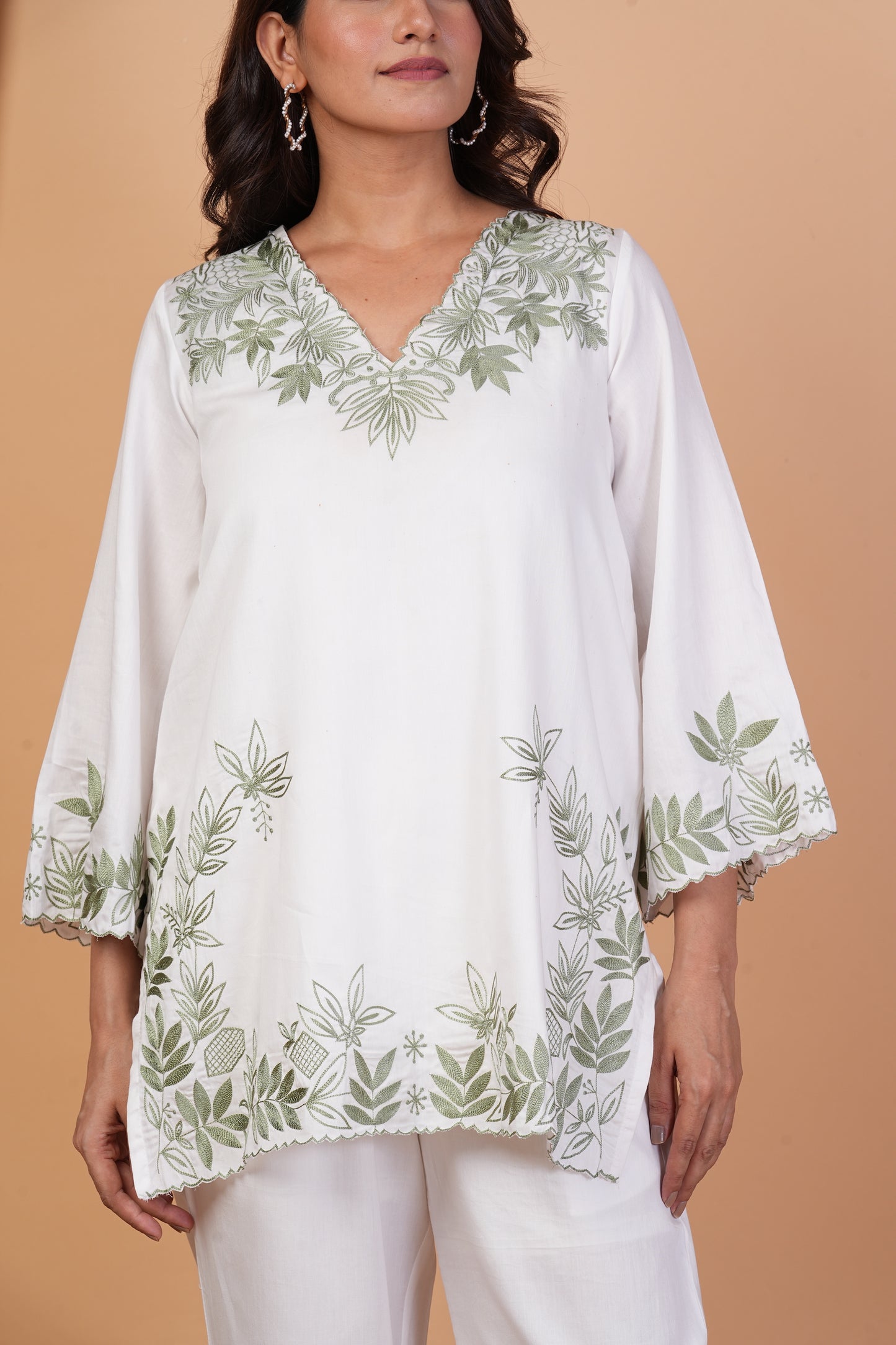 Janaki Jeevan Hand Embroidered Maternity Co-ord Set