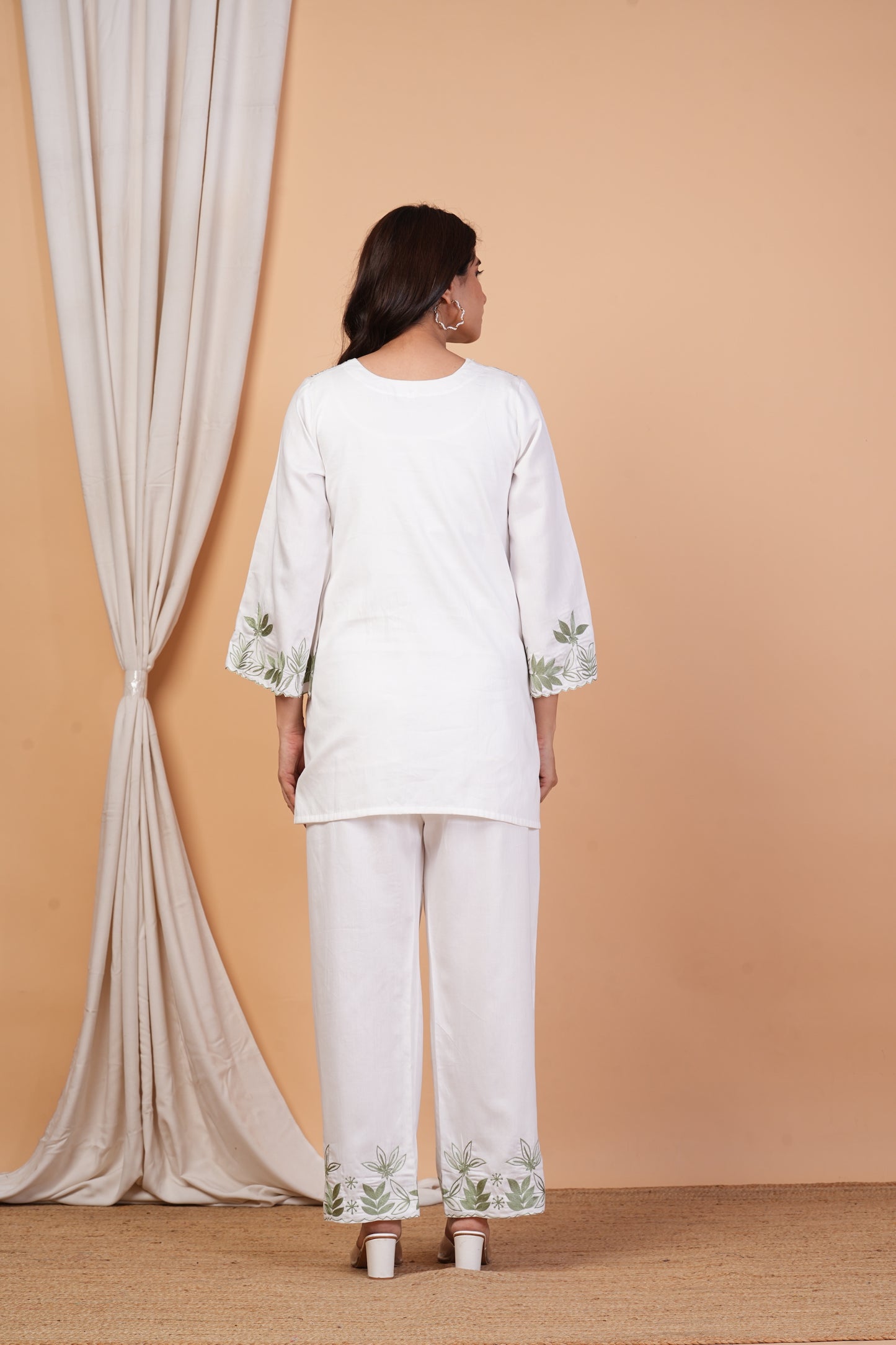 Janaki Jeevan Hand Embroidered Maternity Co-ord Set