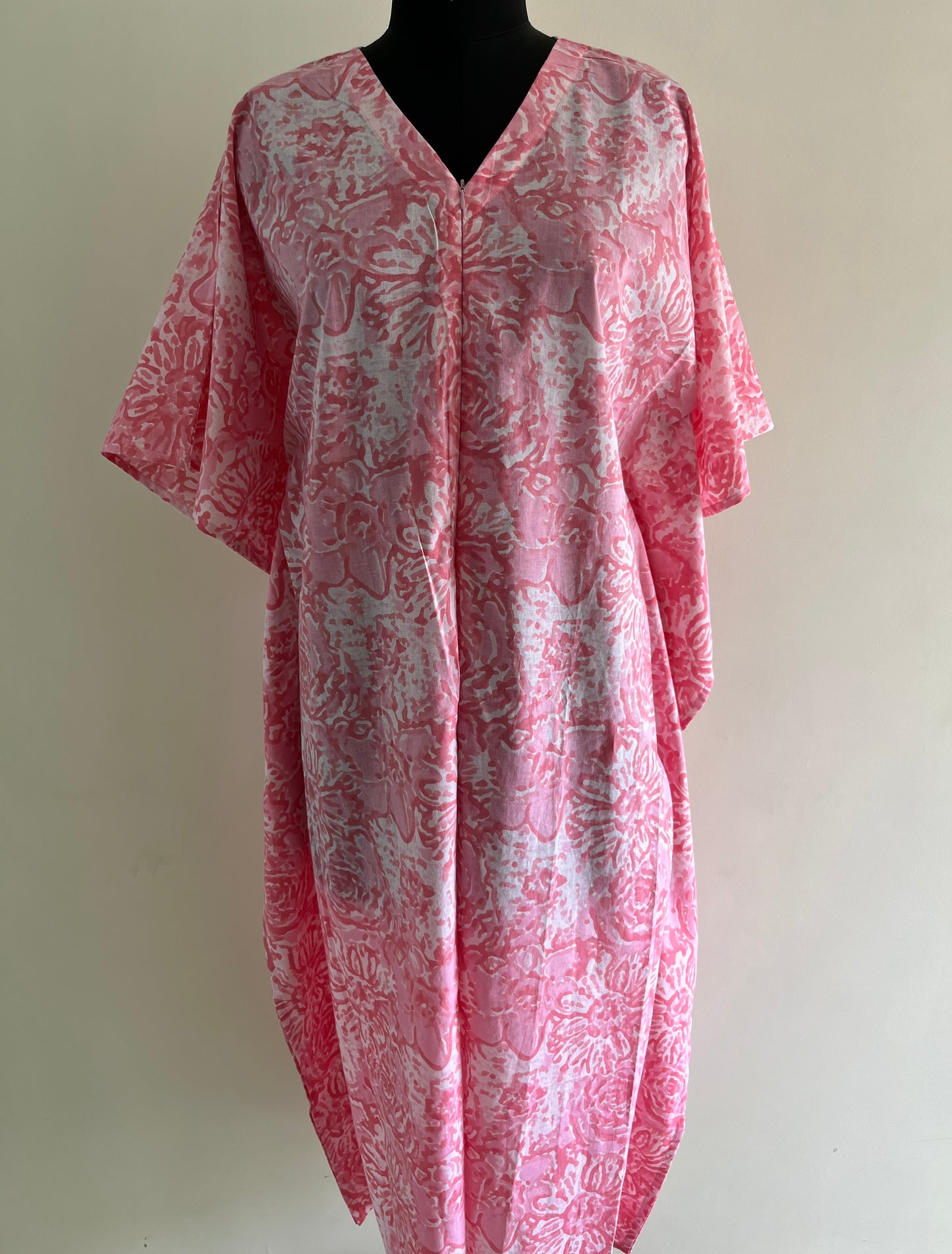 Rasa Priya Nursing Kaftan Gown with Long Feeding Zip