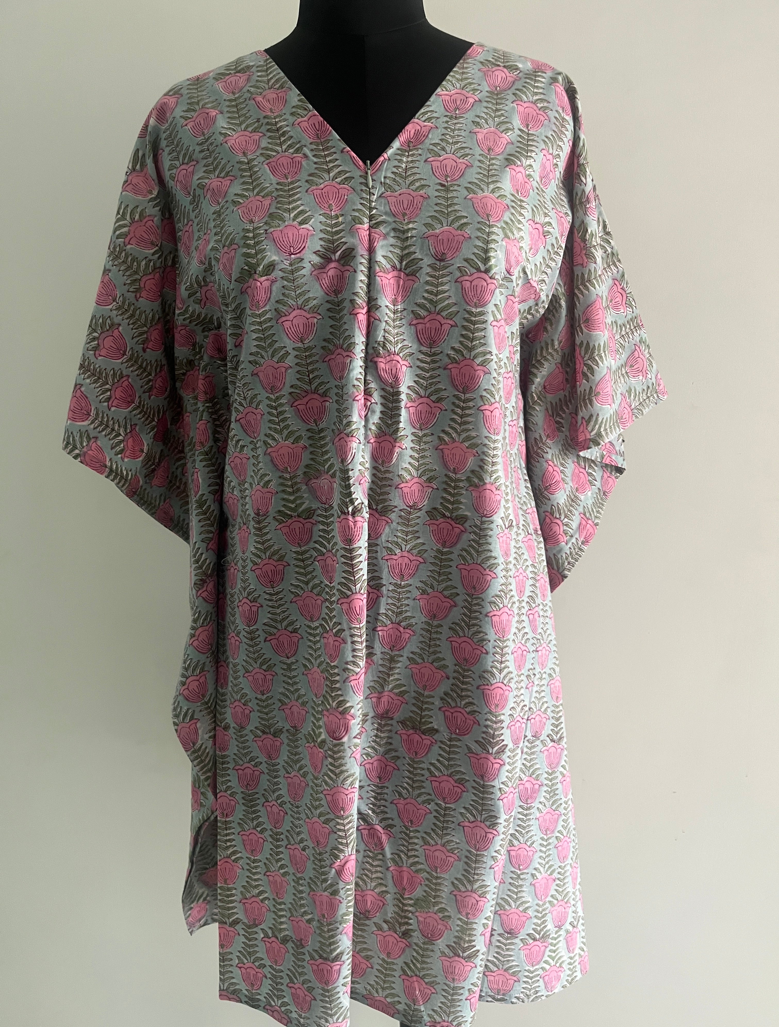 Sukriti Cotton Nursing Kaftan Gown