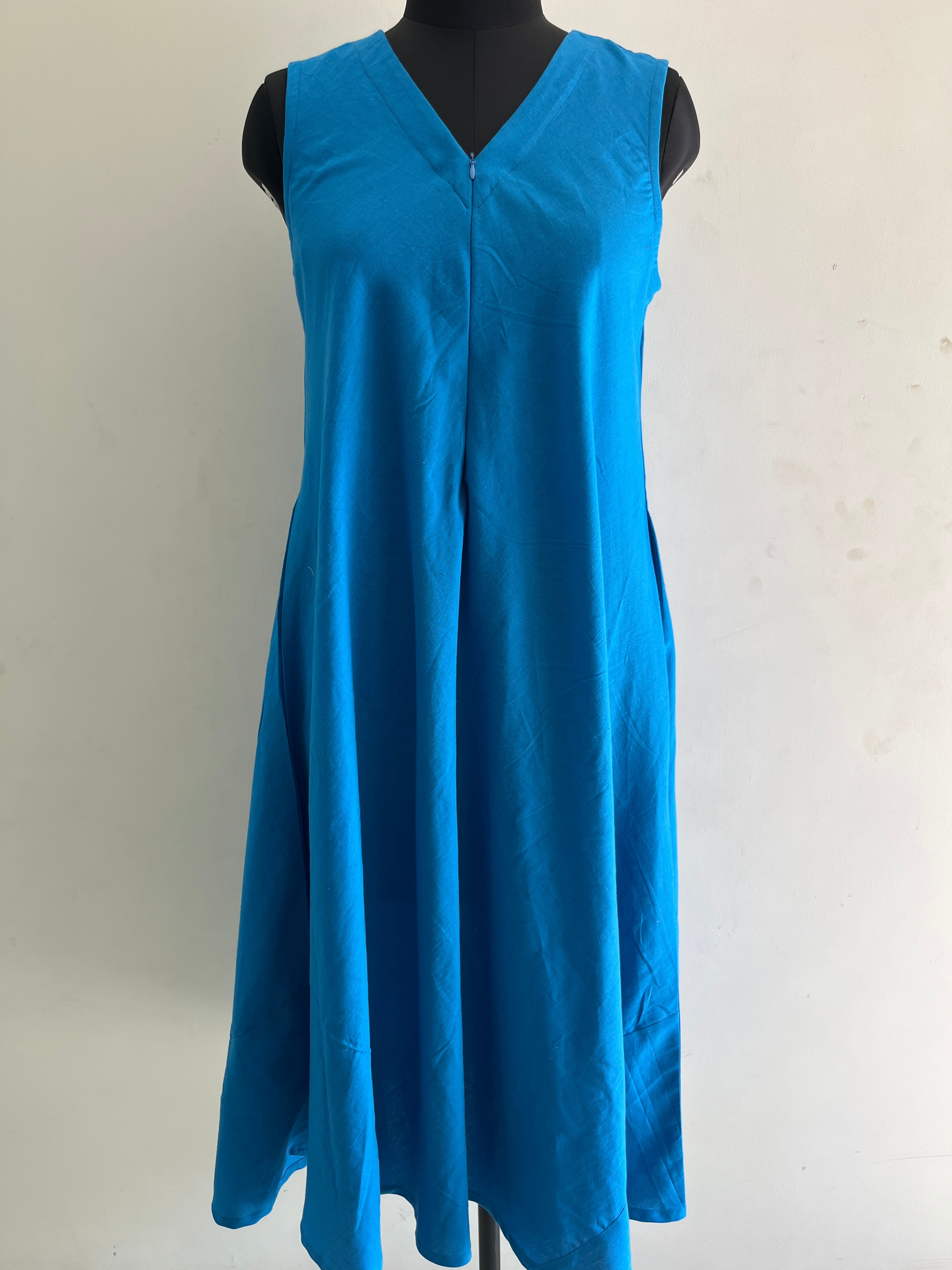 Neelambar Cotton Nursing Dress