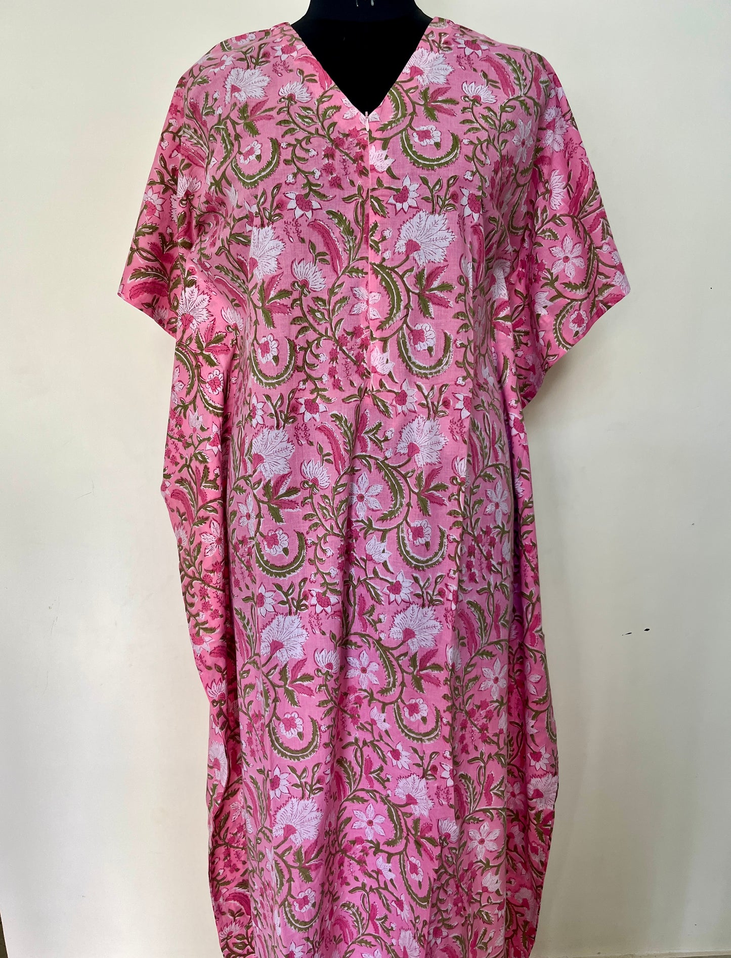 Radhya Cotton Nursing Kaftan Gown