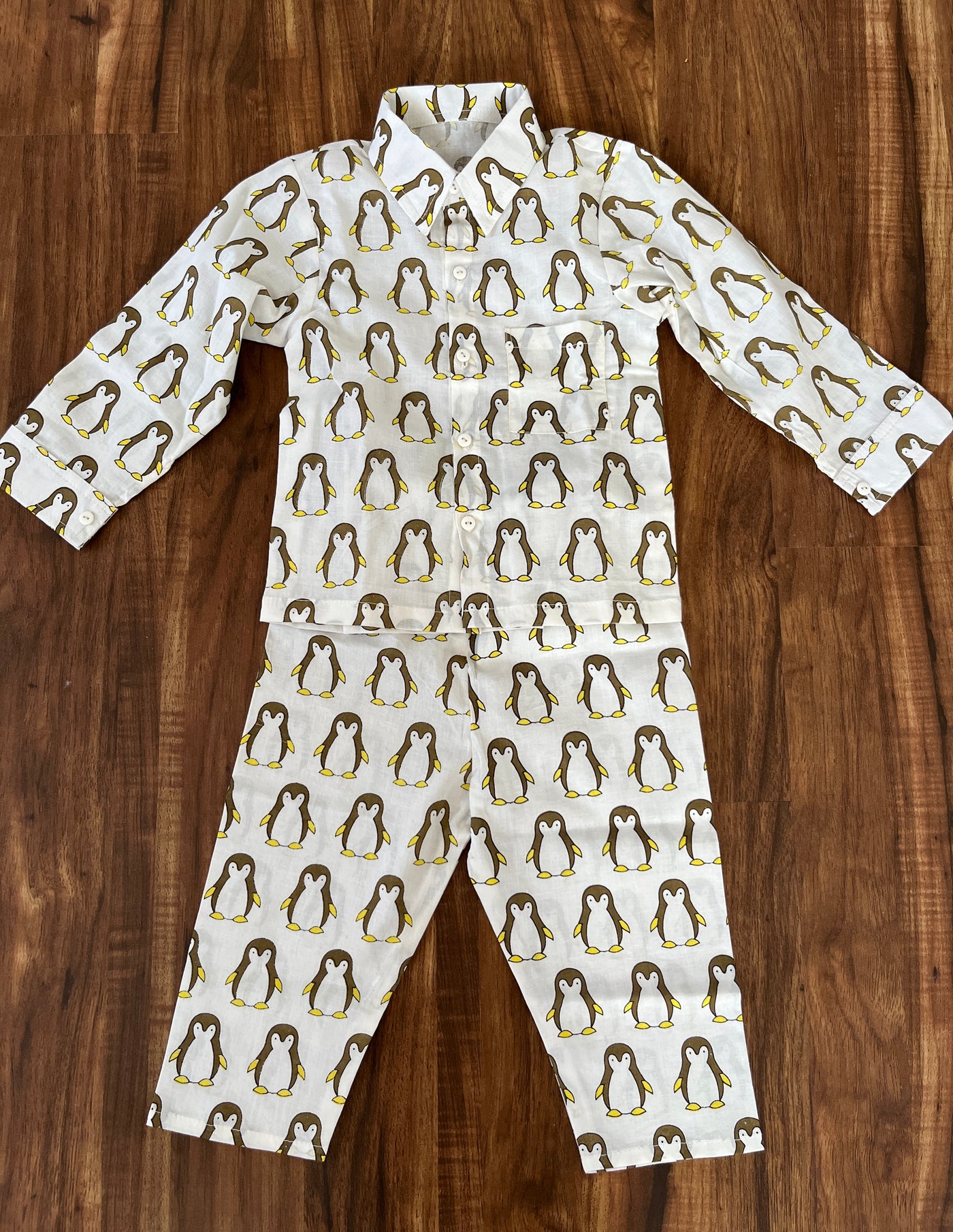 Penguin Soft Cotton Pyjama Set