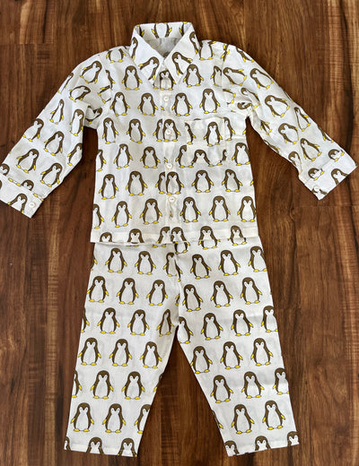 Penguin Soft Cotton Pyjama Set