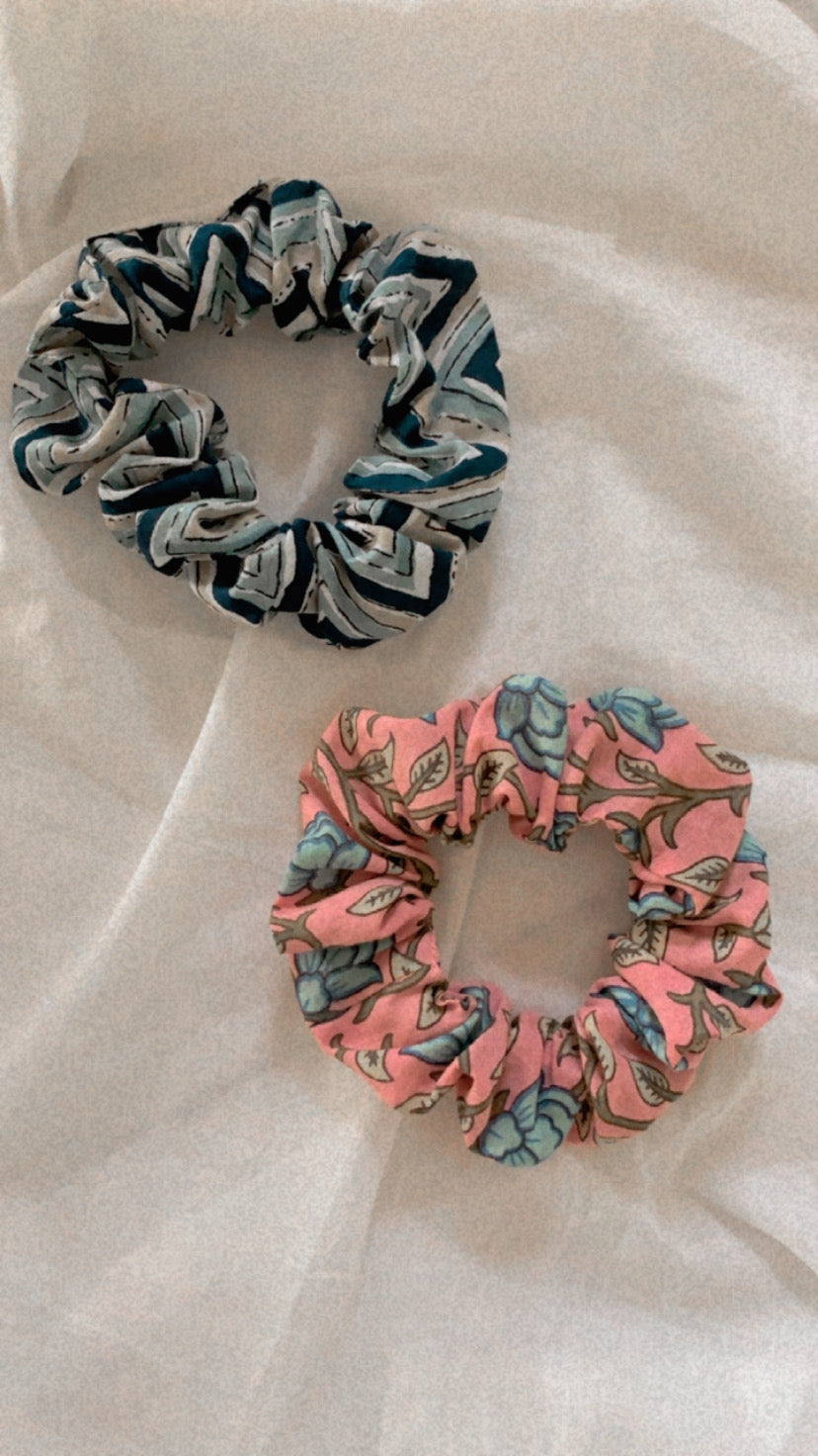 Dhrti-Rohini Scrunchie Set (2 Pcs)