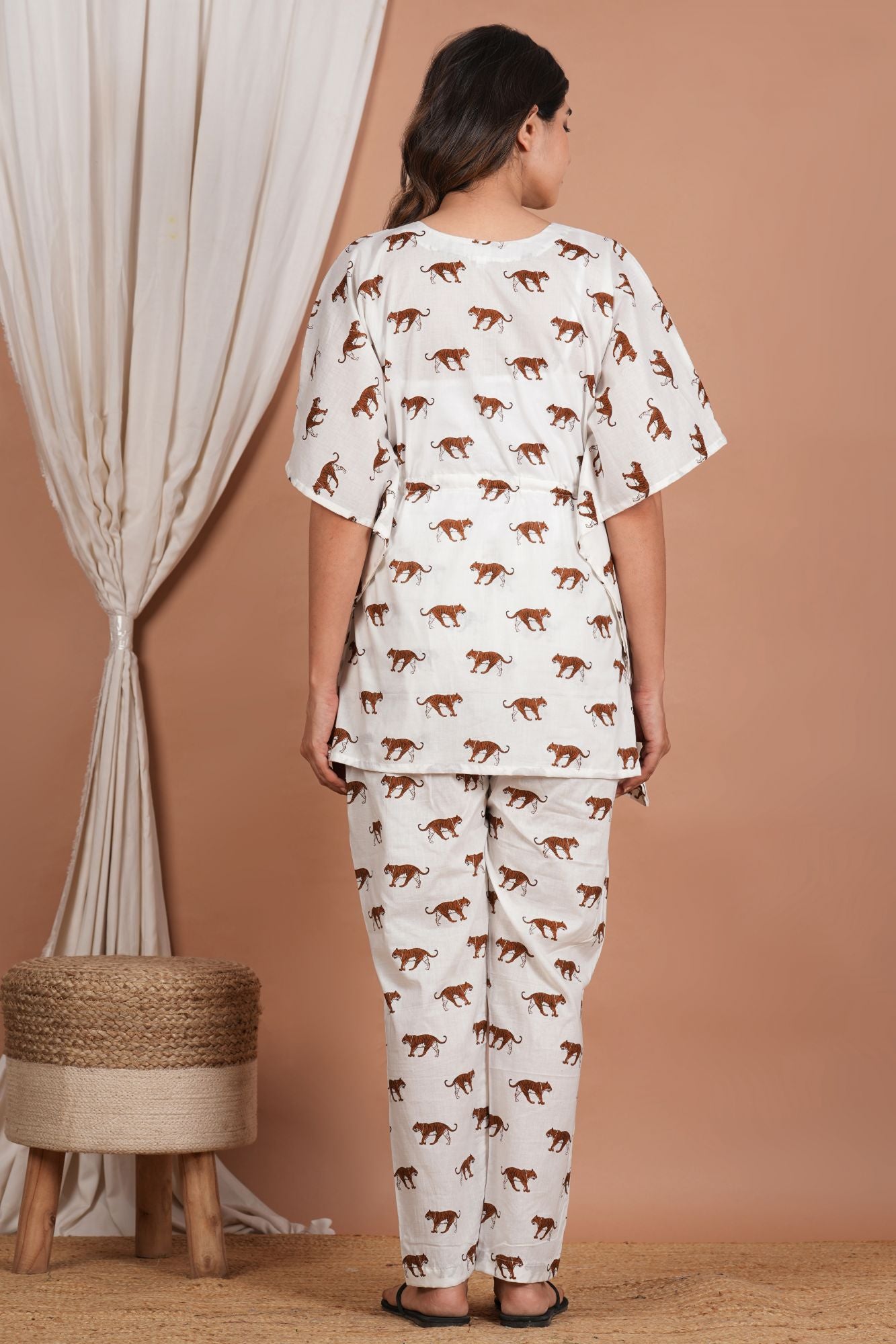 Tiger Maternity Loungewear (with zip for Nursing)