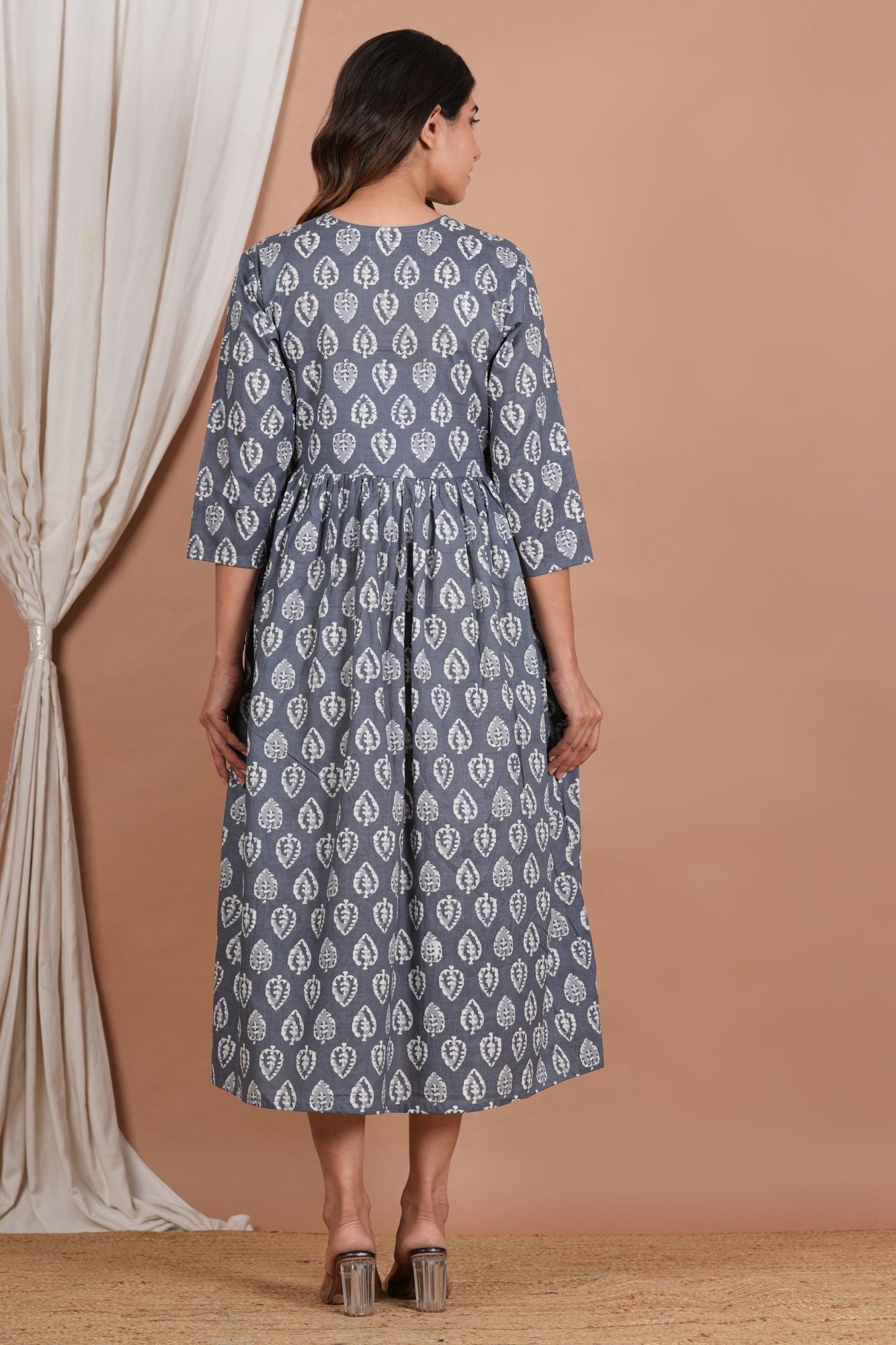 Kartik Cotton Nursing Kurti (No Zip- Feeding Access)