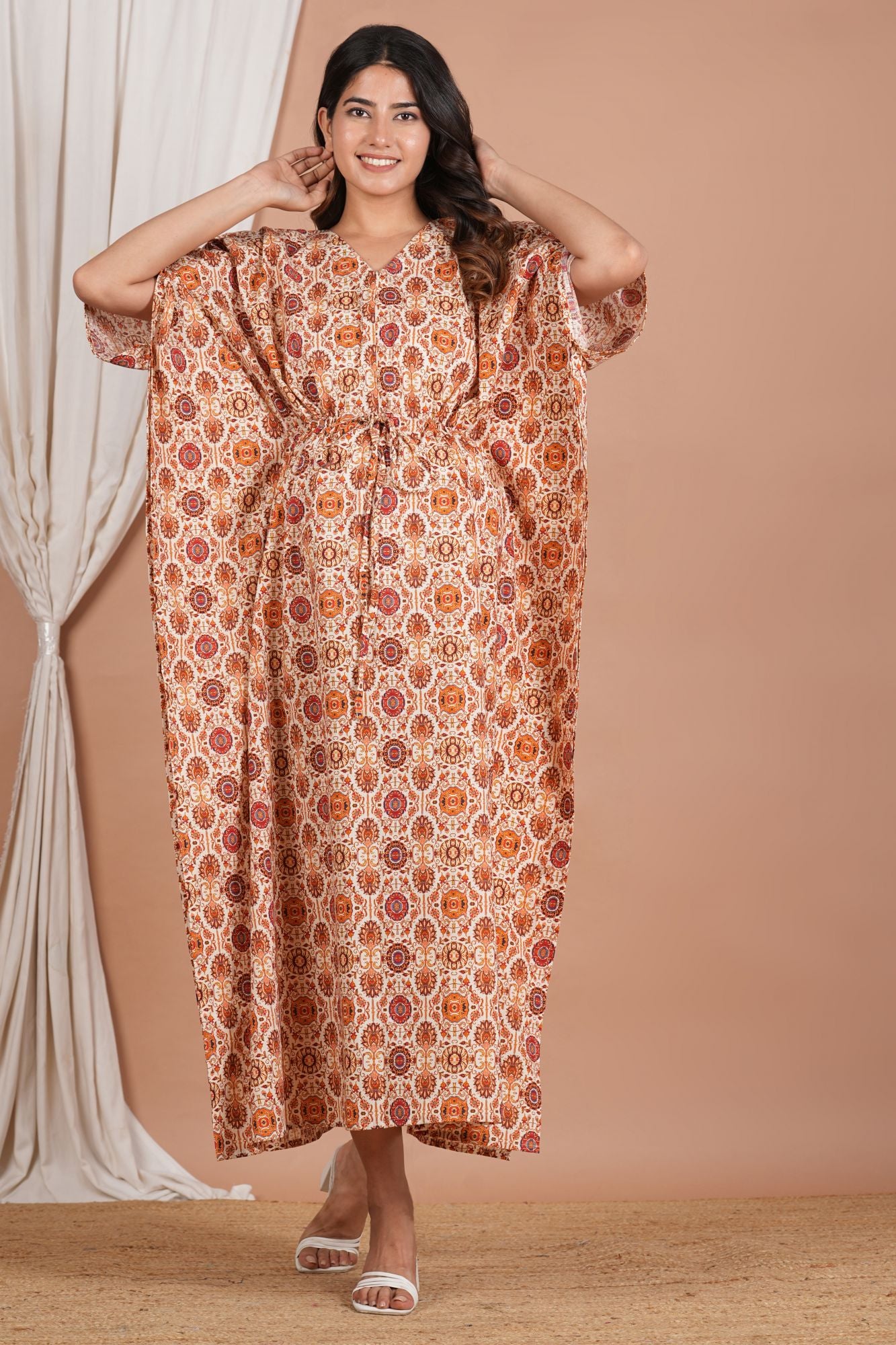Siyaa Premium Soft Cotton Nursing Kaftan