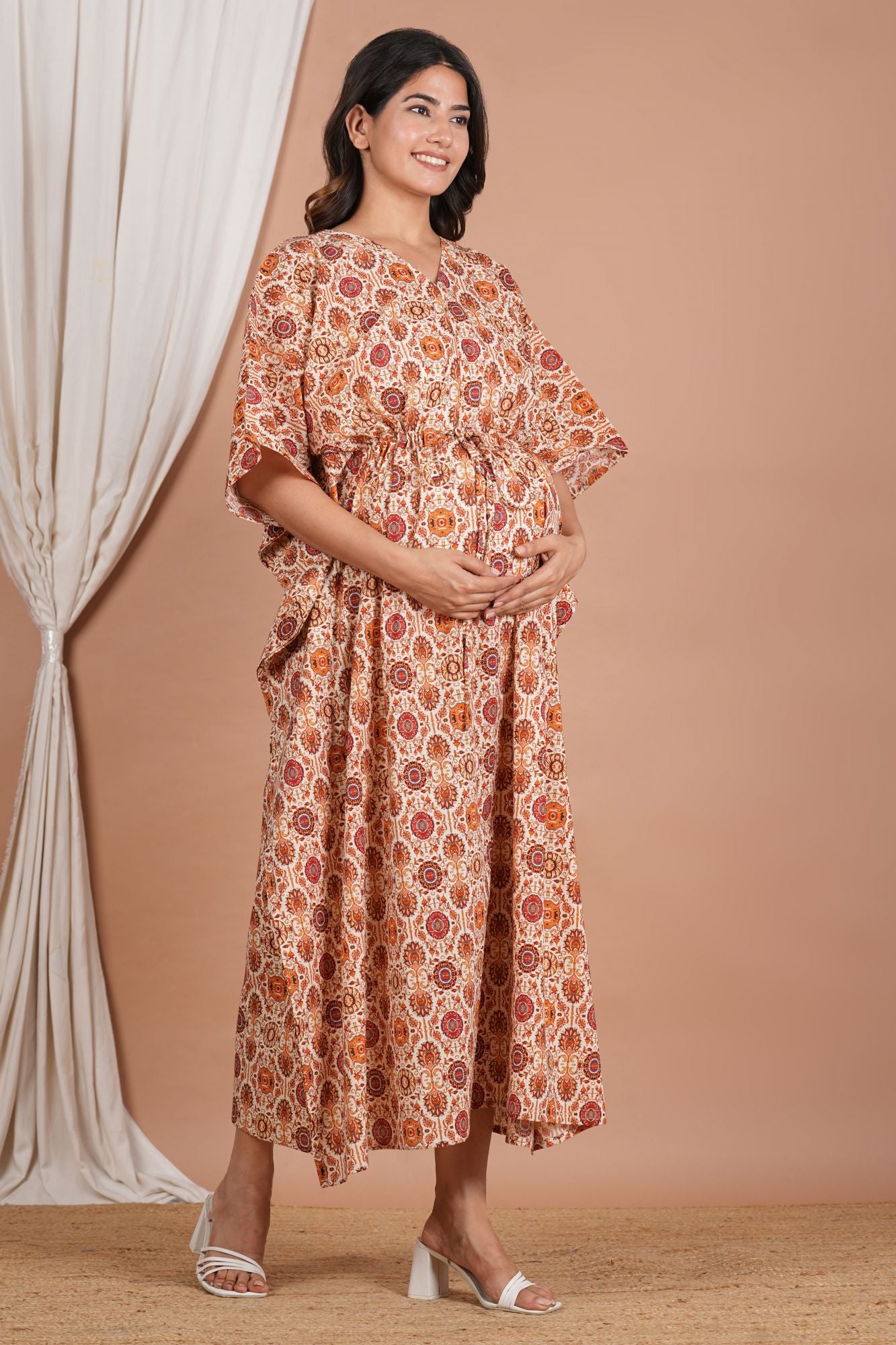 Siyaa Premium Soft Cotton Nursing Kaftan
