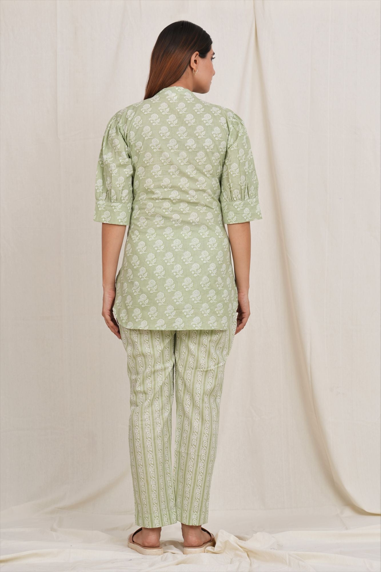 Aaradhya Maternity Loungewear Set (Twin zip for Nursing)