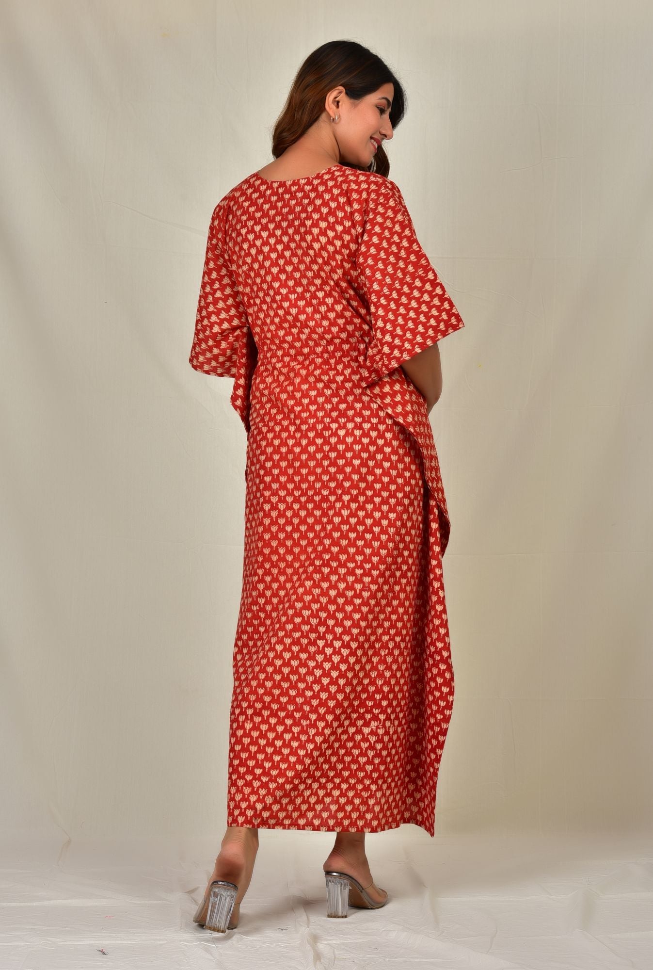 Kamal Lochan Cotton Maternity Kaftan