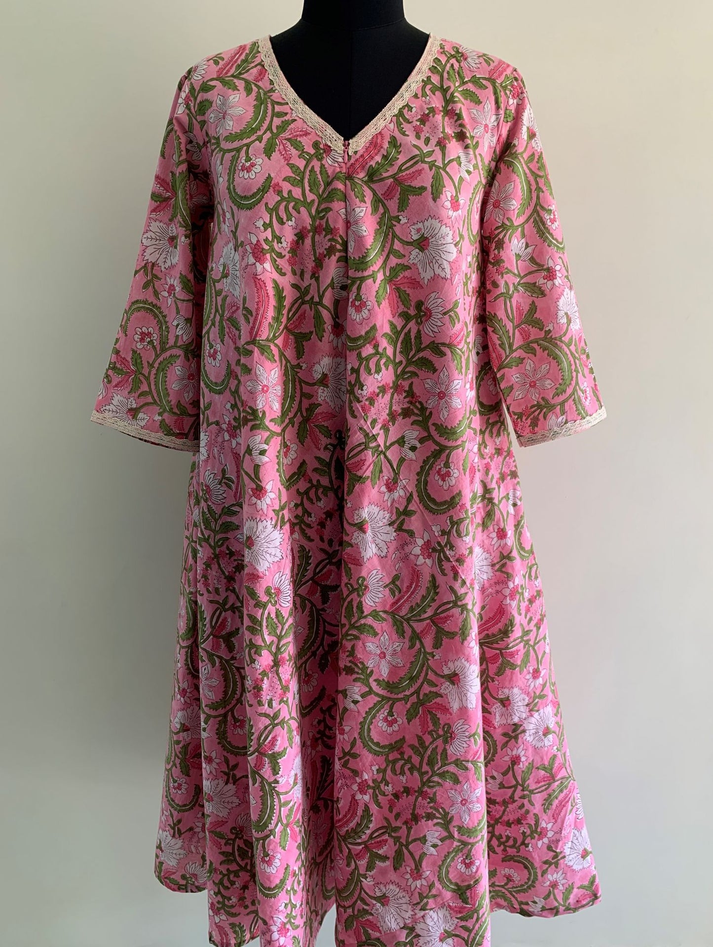 Radhya Long-Short Maternity / Nursing Dress