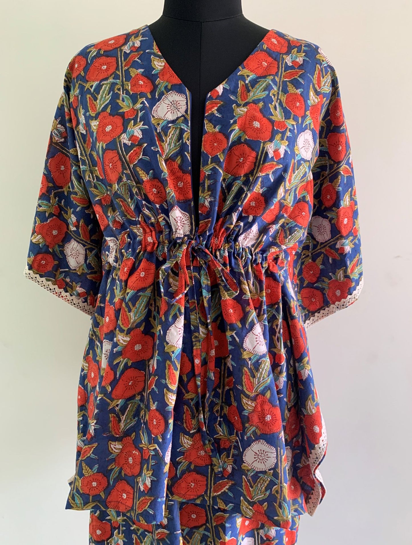 Radhika Raman Cotton Nursing Top with Zip