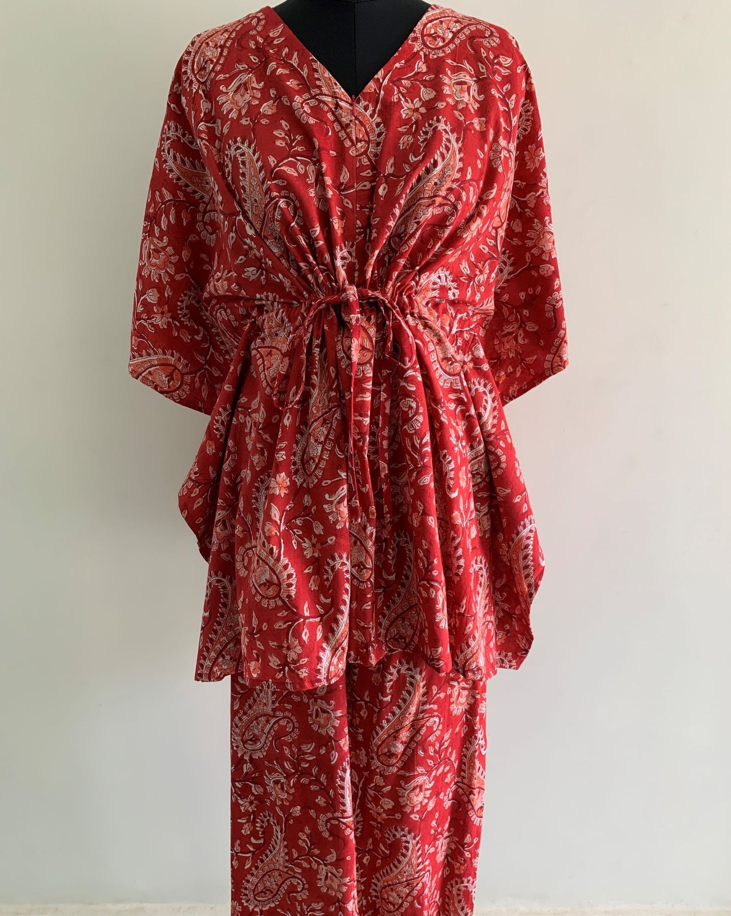 Raasa Parayana Nursing Kaftan Top - Pyjama Set