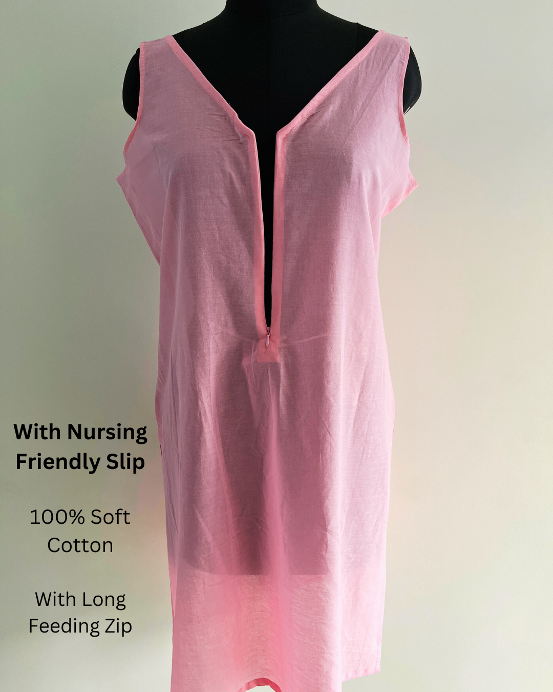 Kamal Lochan Digital Print Nursing Kaftan (Muslin Fabric)