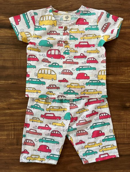 Cars Cotton Kids Loungewear Set