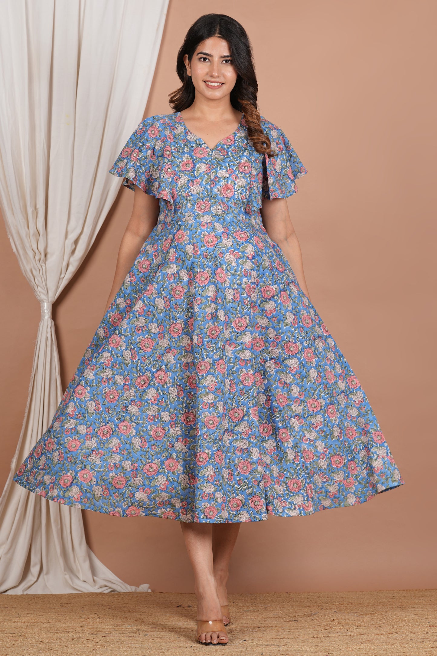 Maternity Dress Nursing Dress With Zippers Women Feeding Twin Zip Cotton Maternity Pregnancy Kurti Dress – Sevya