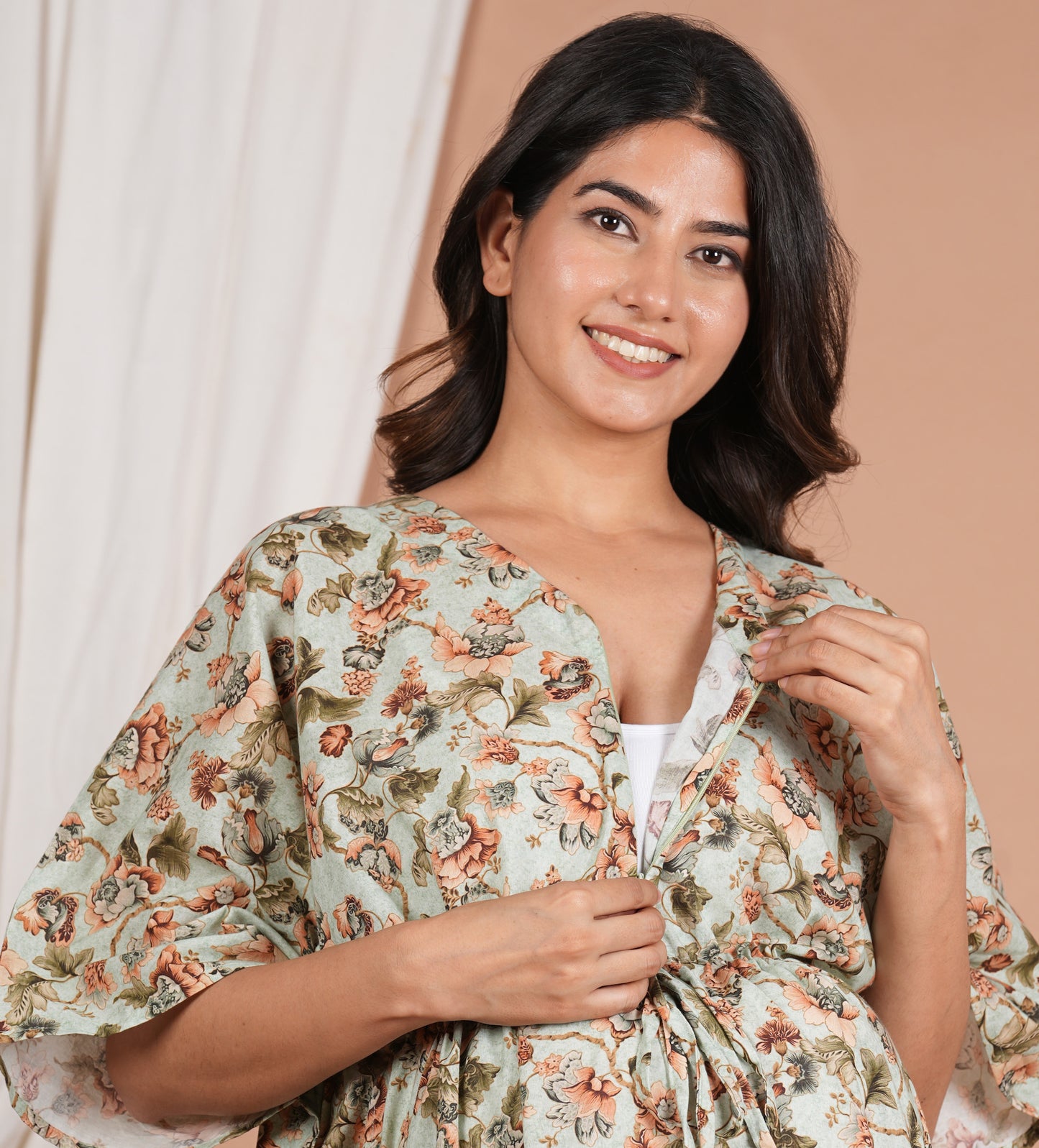 Sanandan Premium Soft Cotton Nursing Kaftan