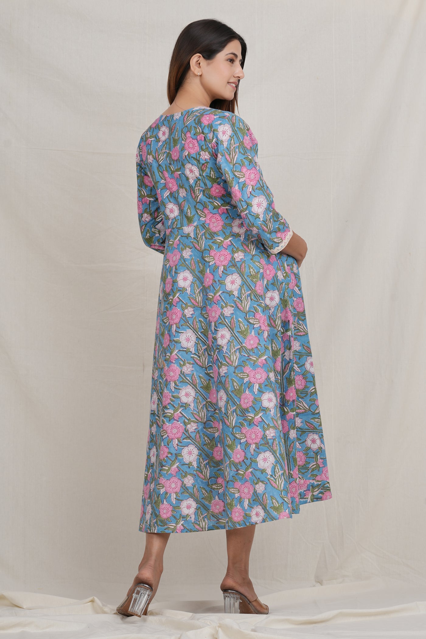 Rasika Nandan Cotton Maternity Nursing Dress