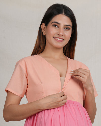 Keertida Cotton Nursing Dress