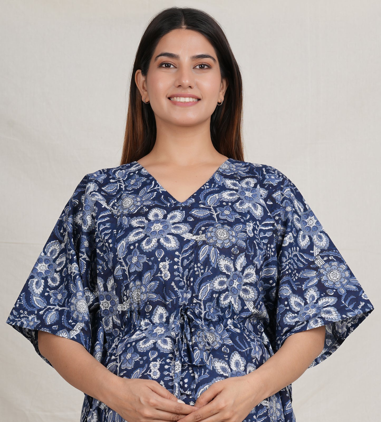 Rudra Cotton Breastfeeding Kaftan