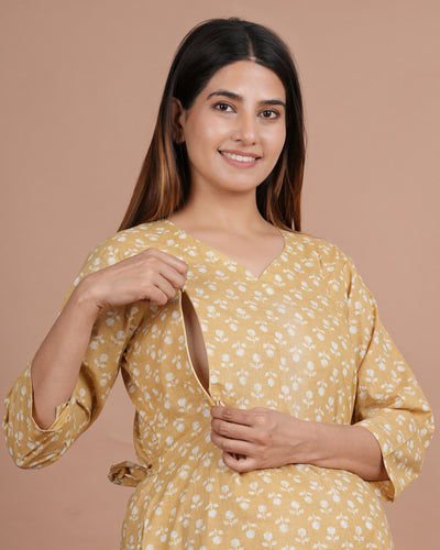 Madhaveti Cotton Feeding Dress