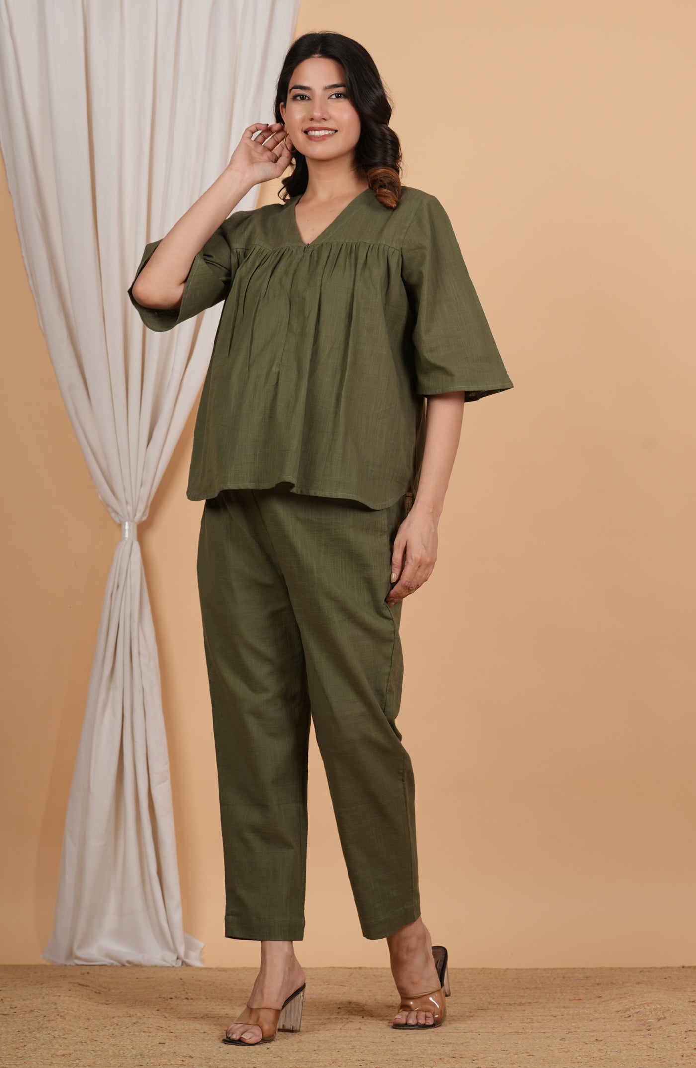 Venu Rati Cotton Nursing Loungewear