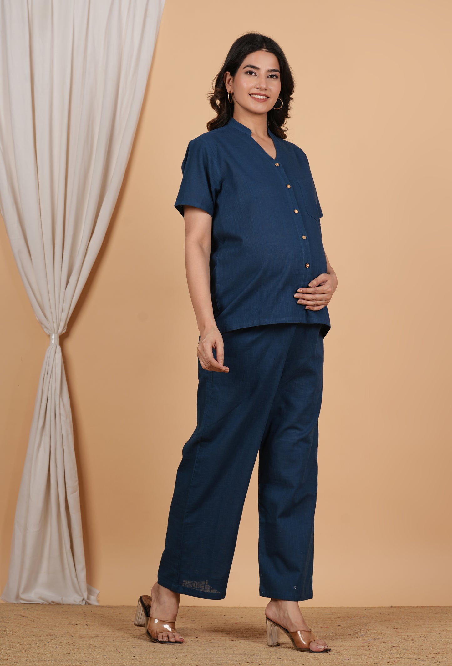 Saumya Rupa Cotton Nursing Loungewear