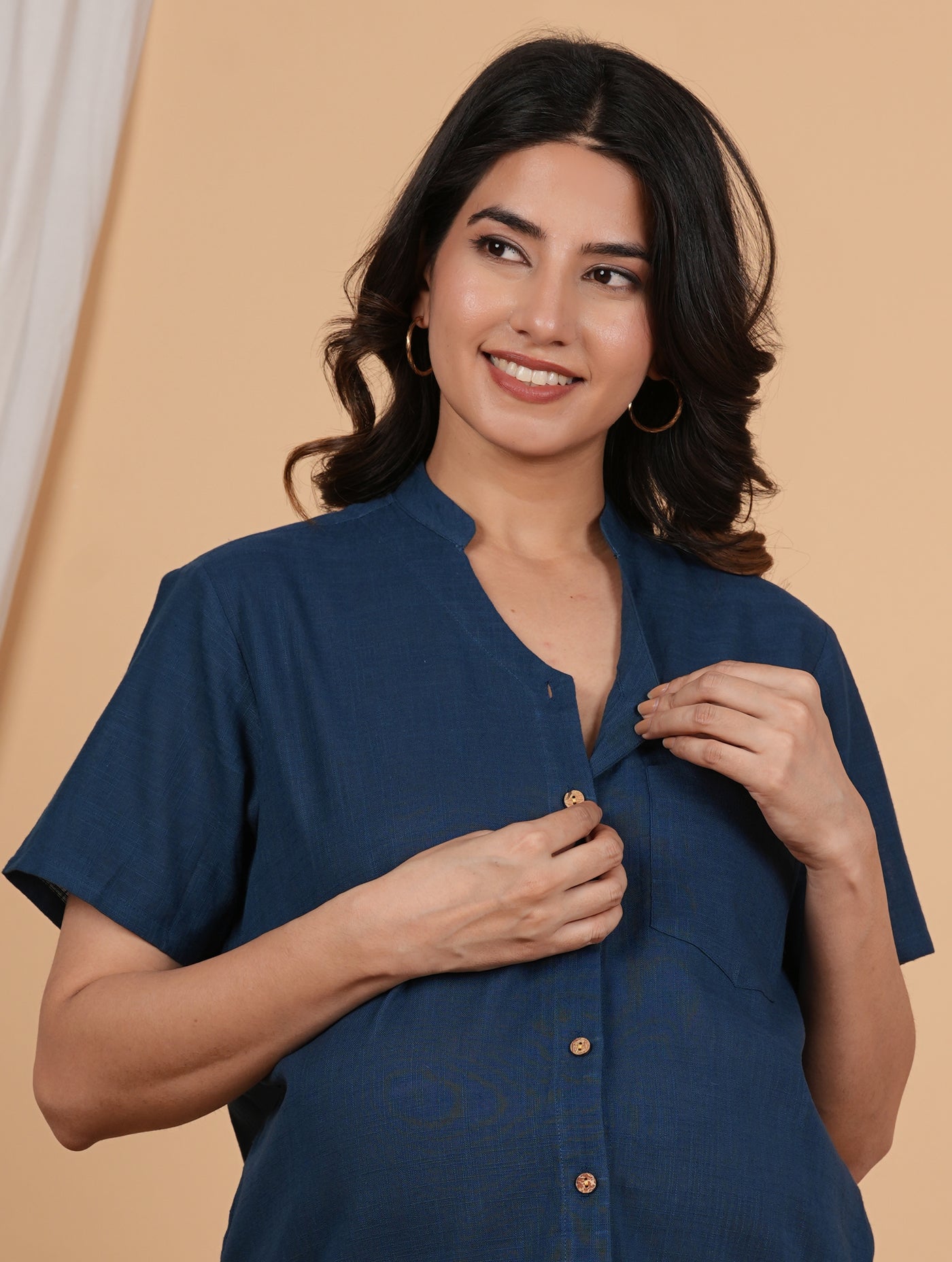 Saumya Rupa Cotton Nursing Loungewear