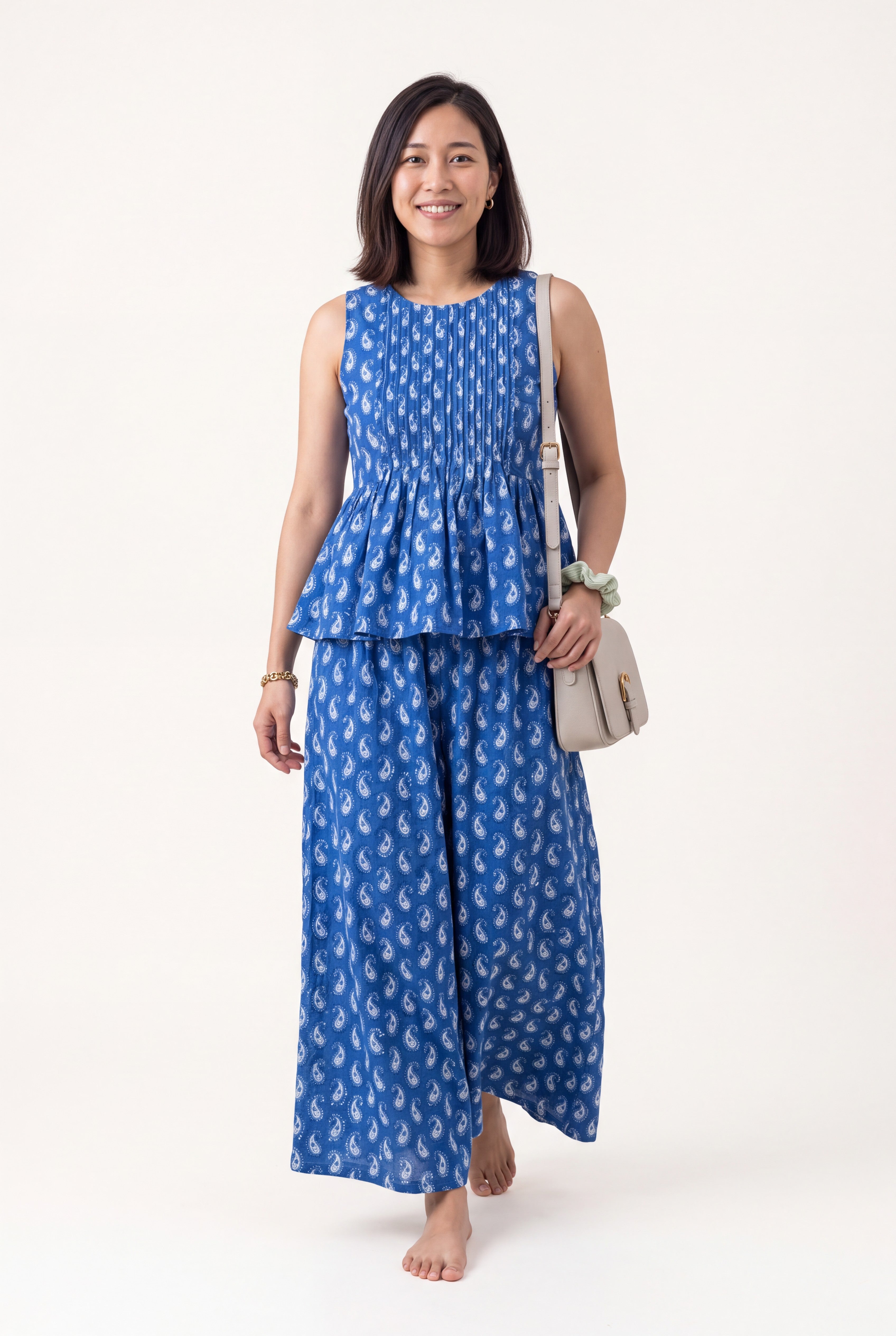 Rama Cotton Nursing Co-ord Set