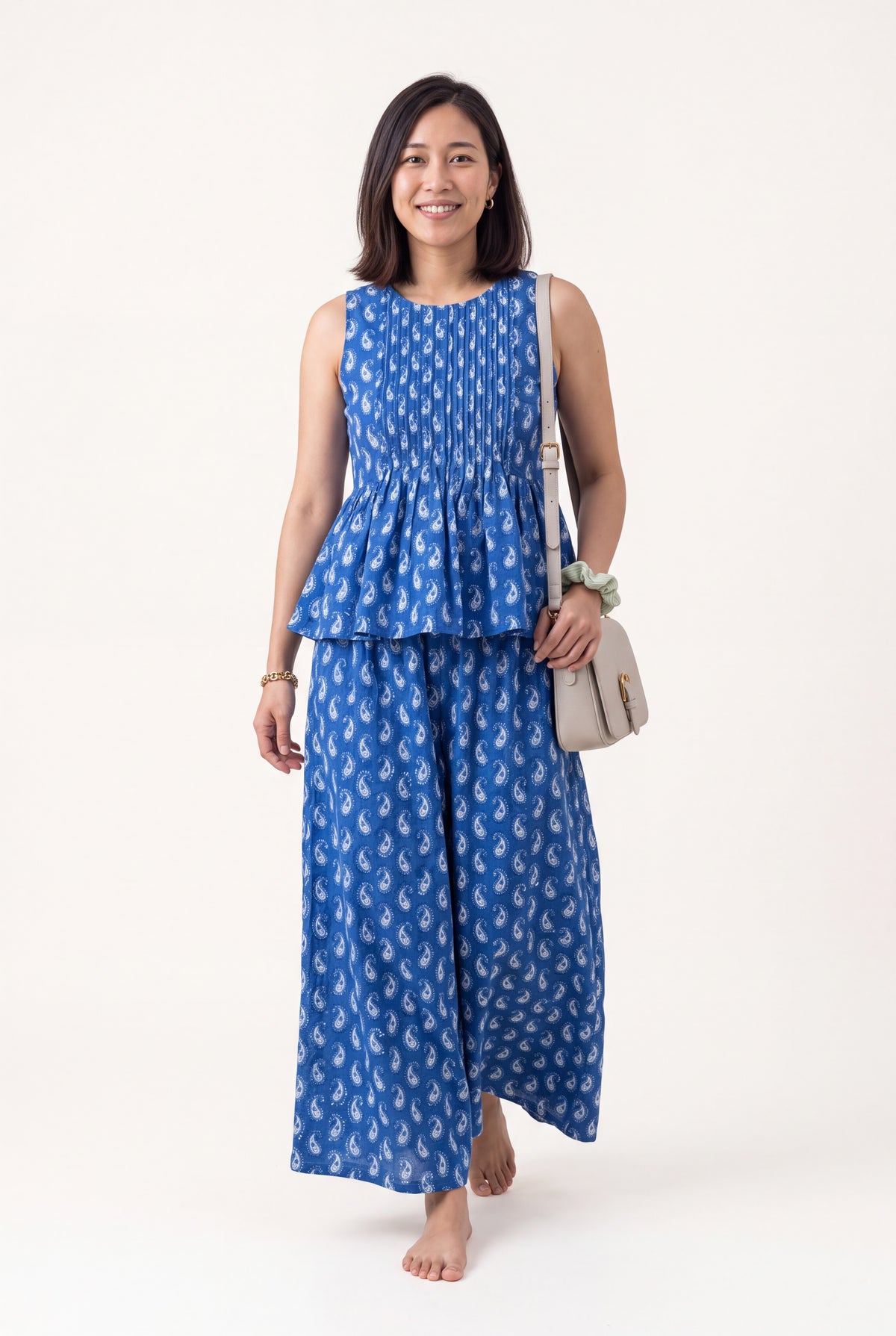 Rama Cotton Nursing Co-ord Set