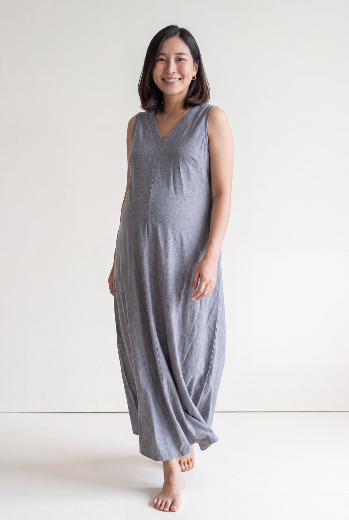 Sarang Cotton Nursing Umbrella Dress