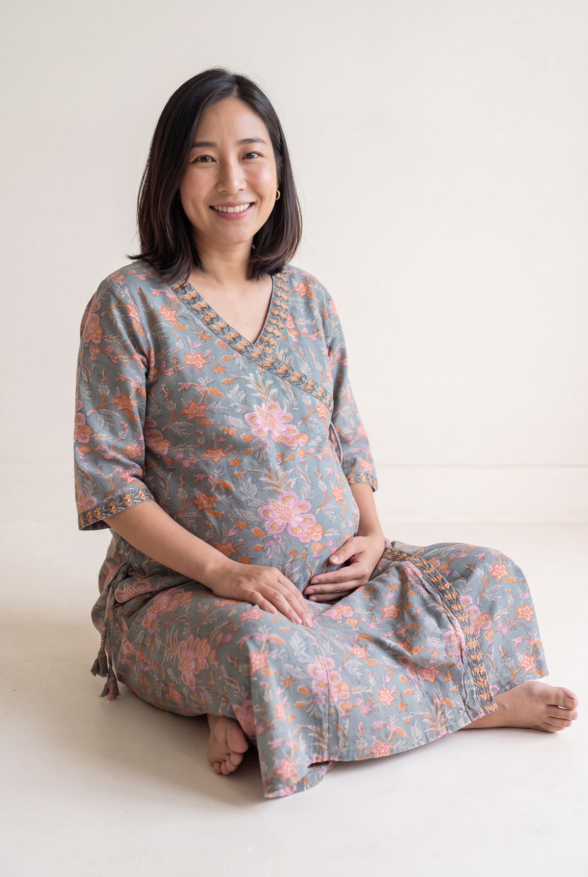 Vedang Cotton Nursing Wrap Kurti