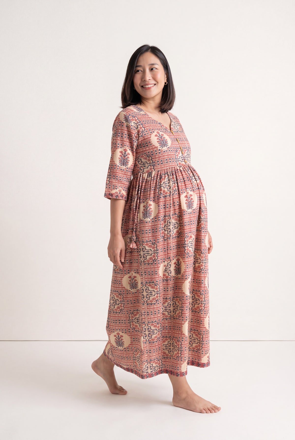 Radhikeshaya Cotton Nursing Kurti