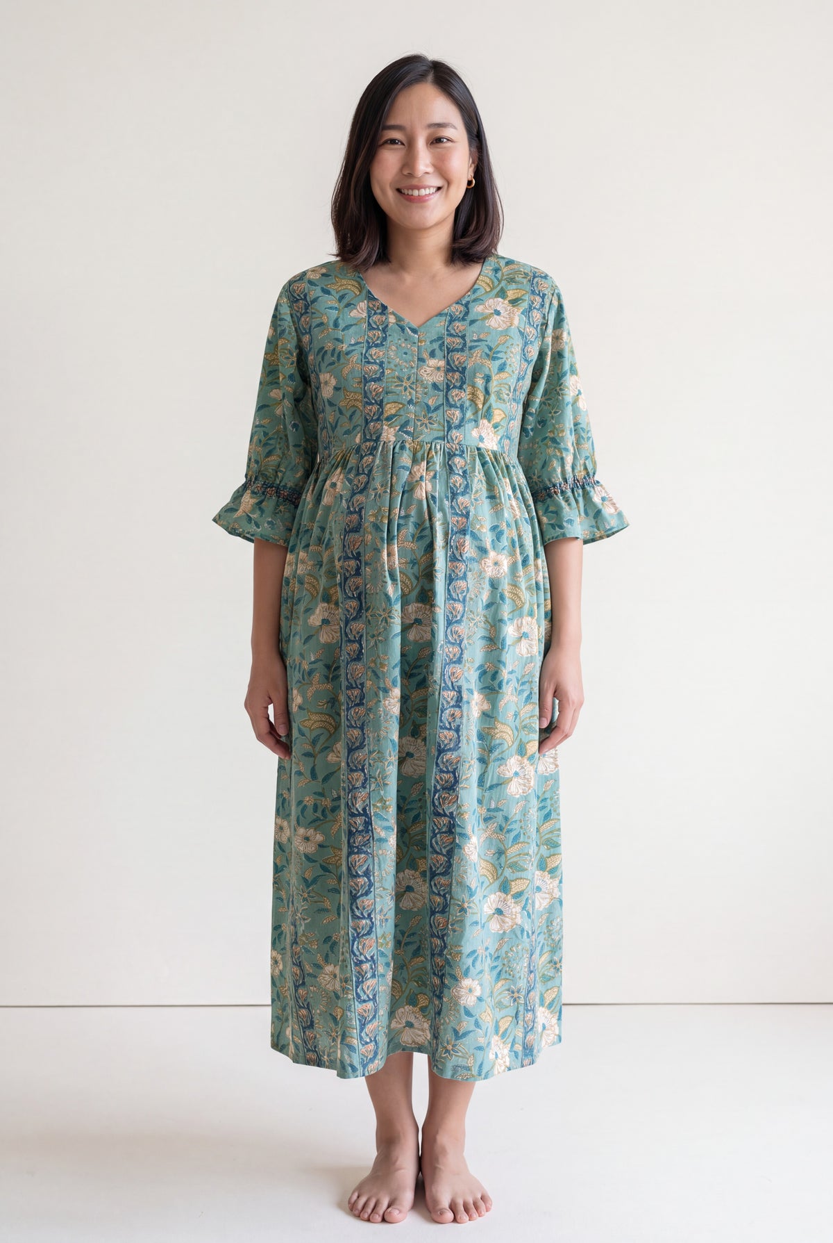 Vamshika Cotton Nursing Kurti