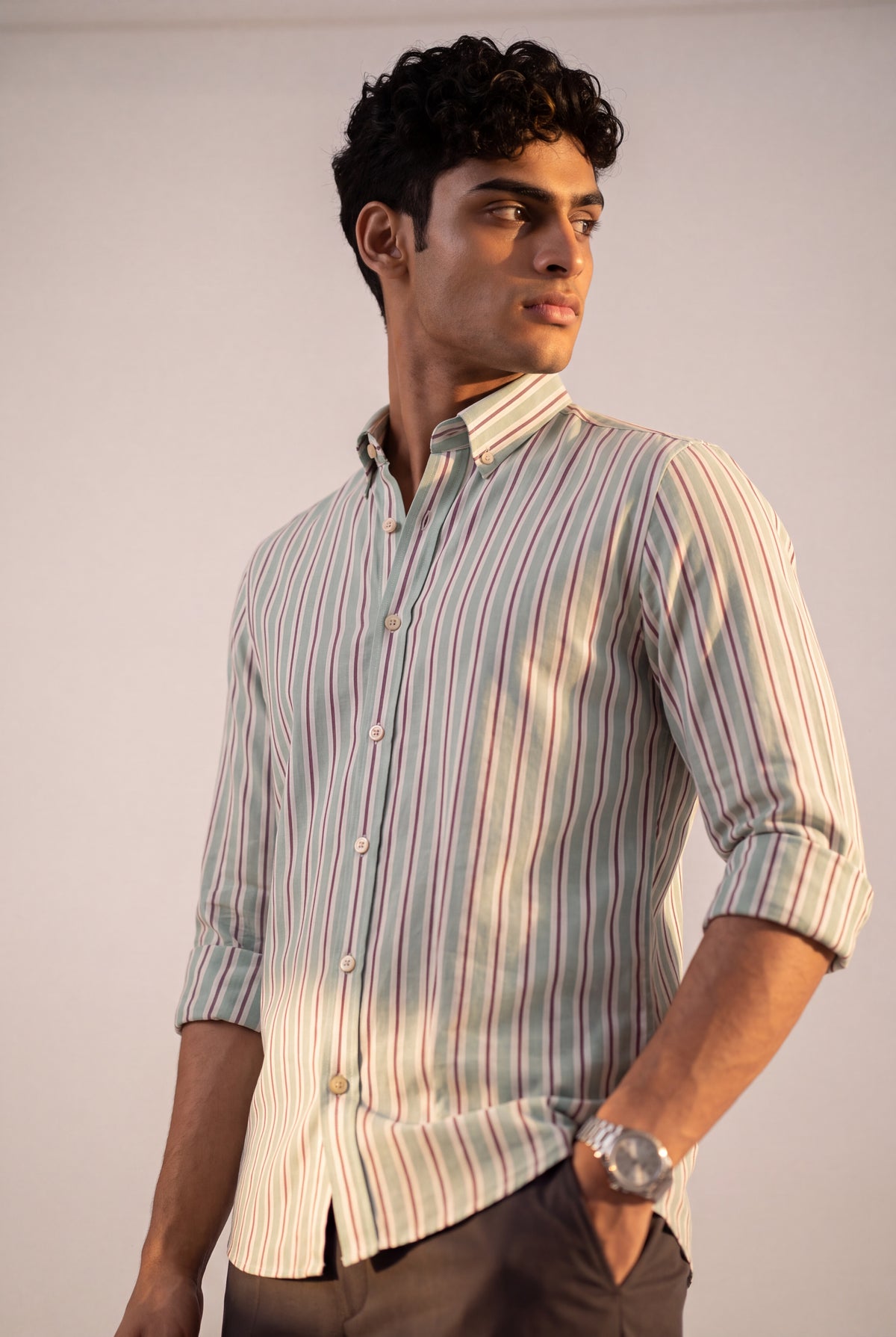 Vraja Handloom Cotton Men's Shirt