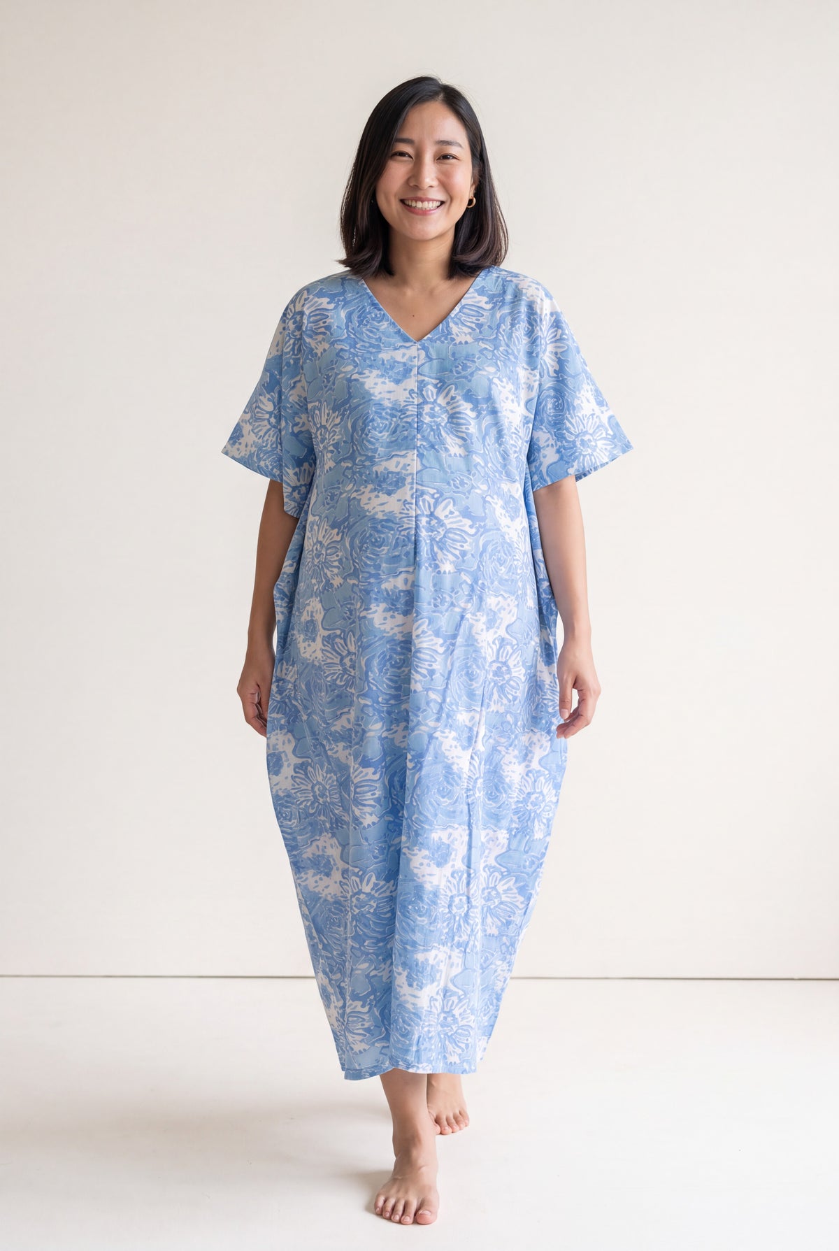 Rasa Priya Nursing Kaftan Gown