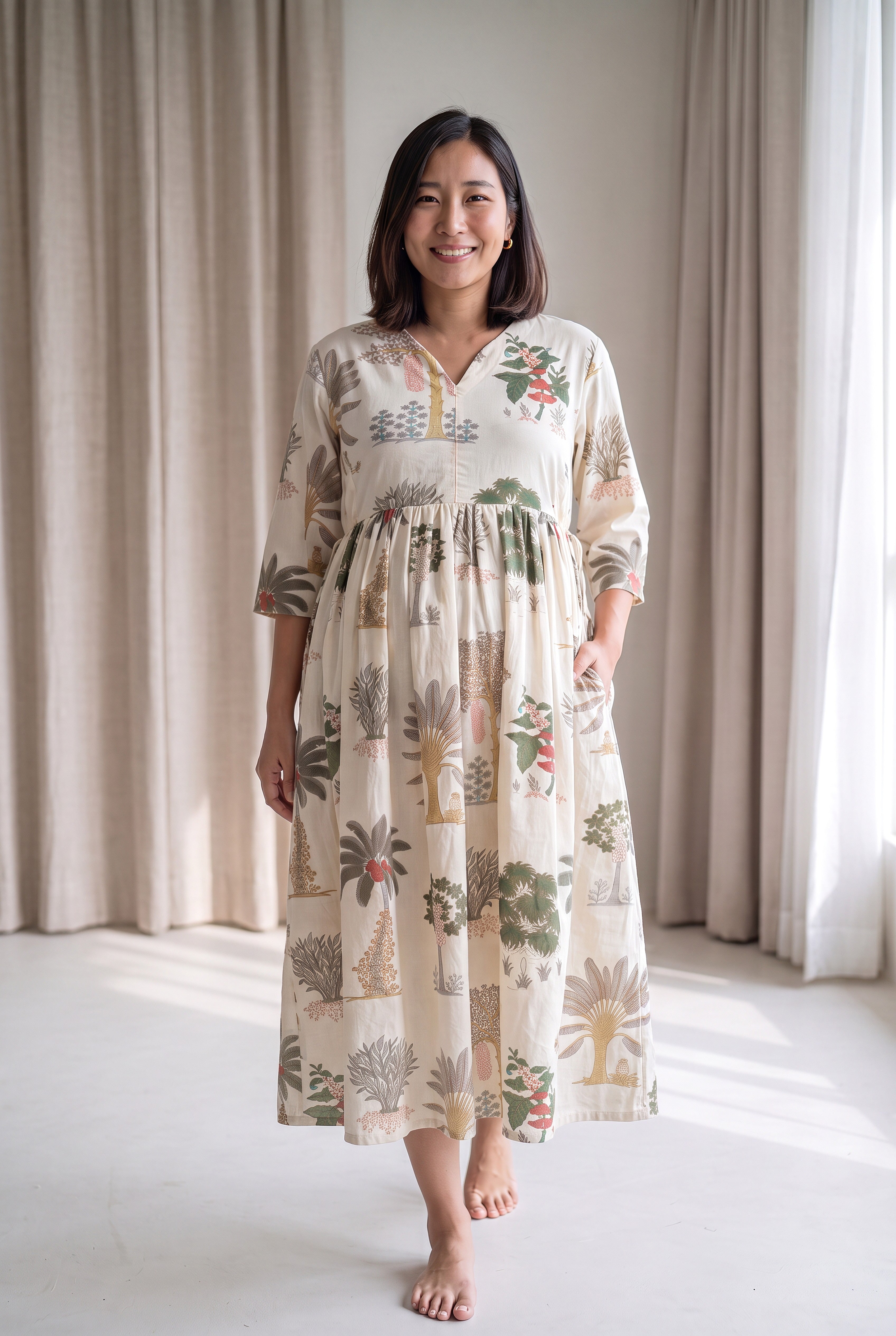 Vrindavan Cotton Nursing Kurti