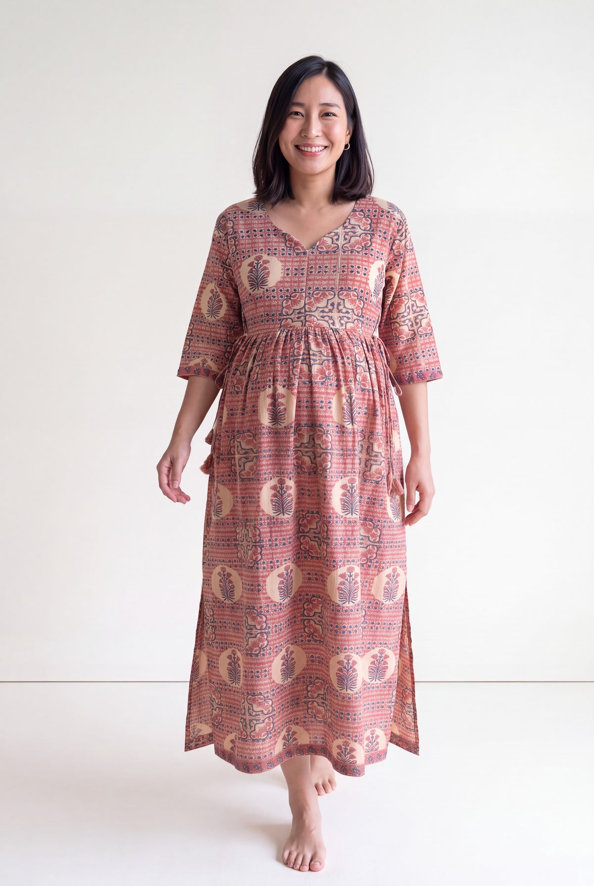 Radhikeshaya Cotton Nursing Kurti