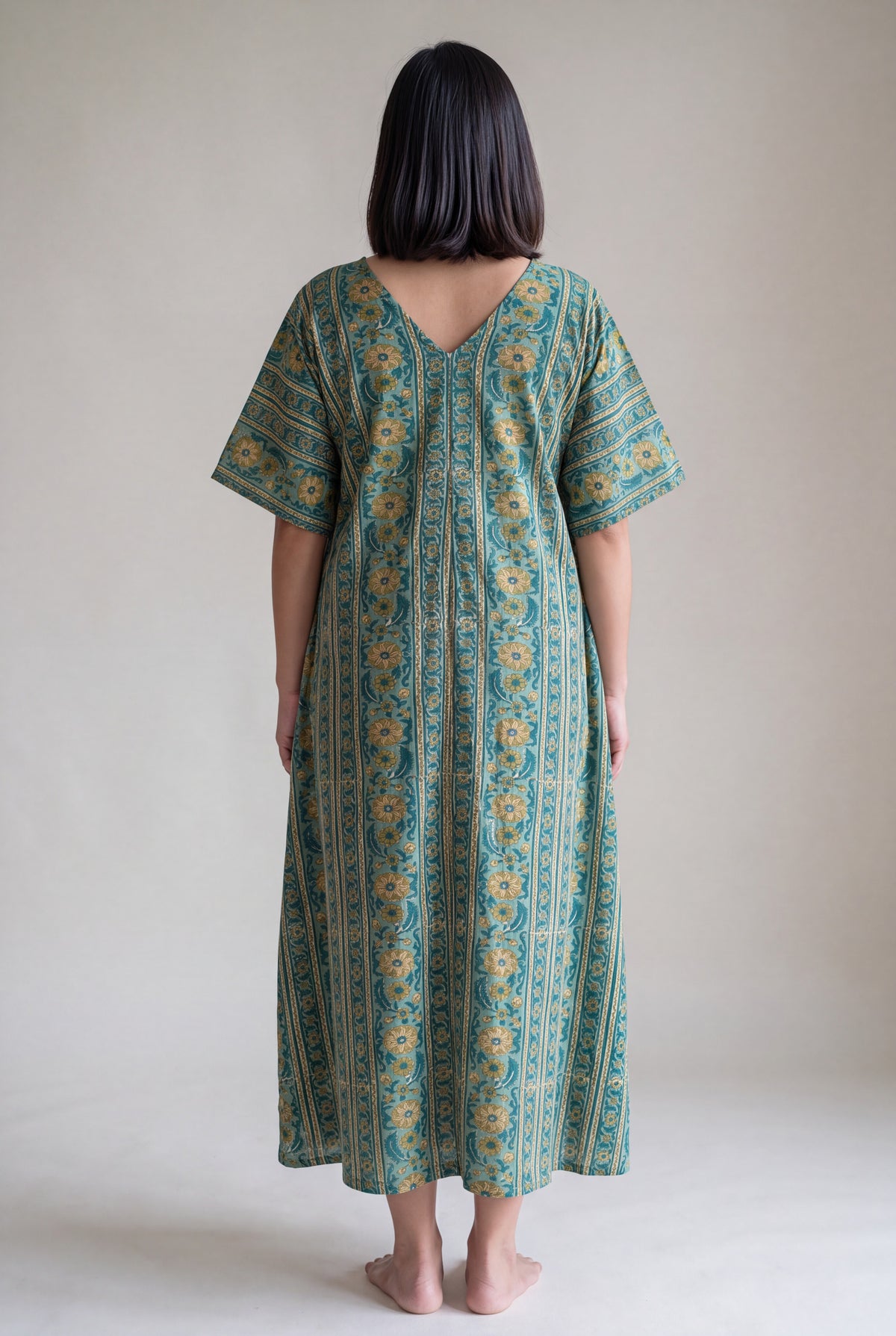 Radhikesh Cotton Nursing Kaftan Gown