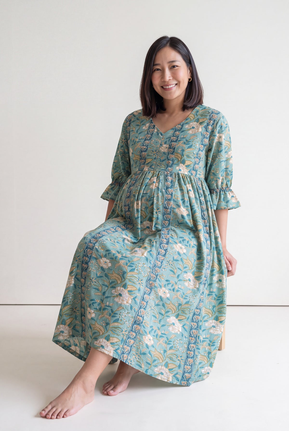 Vamshika Cotton Nursing Kurti