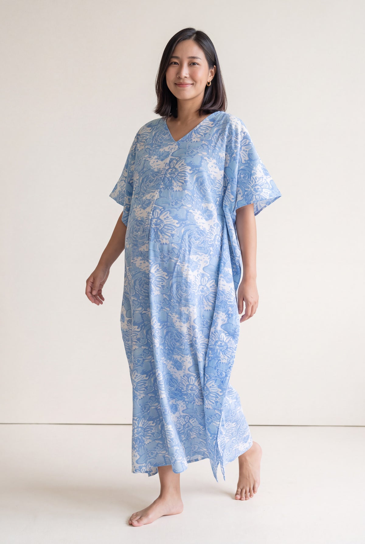 Rasa Priya Nursing Kaftan Gown