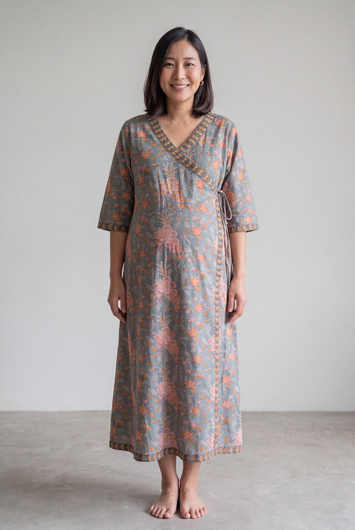 Vedang Cotton Nursing Wrap Kurti