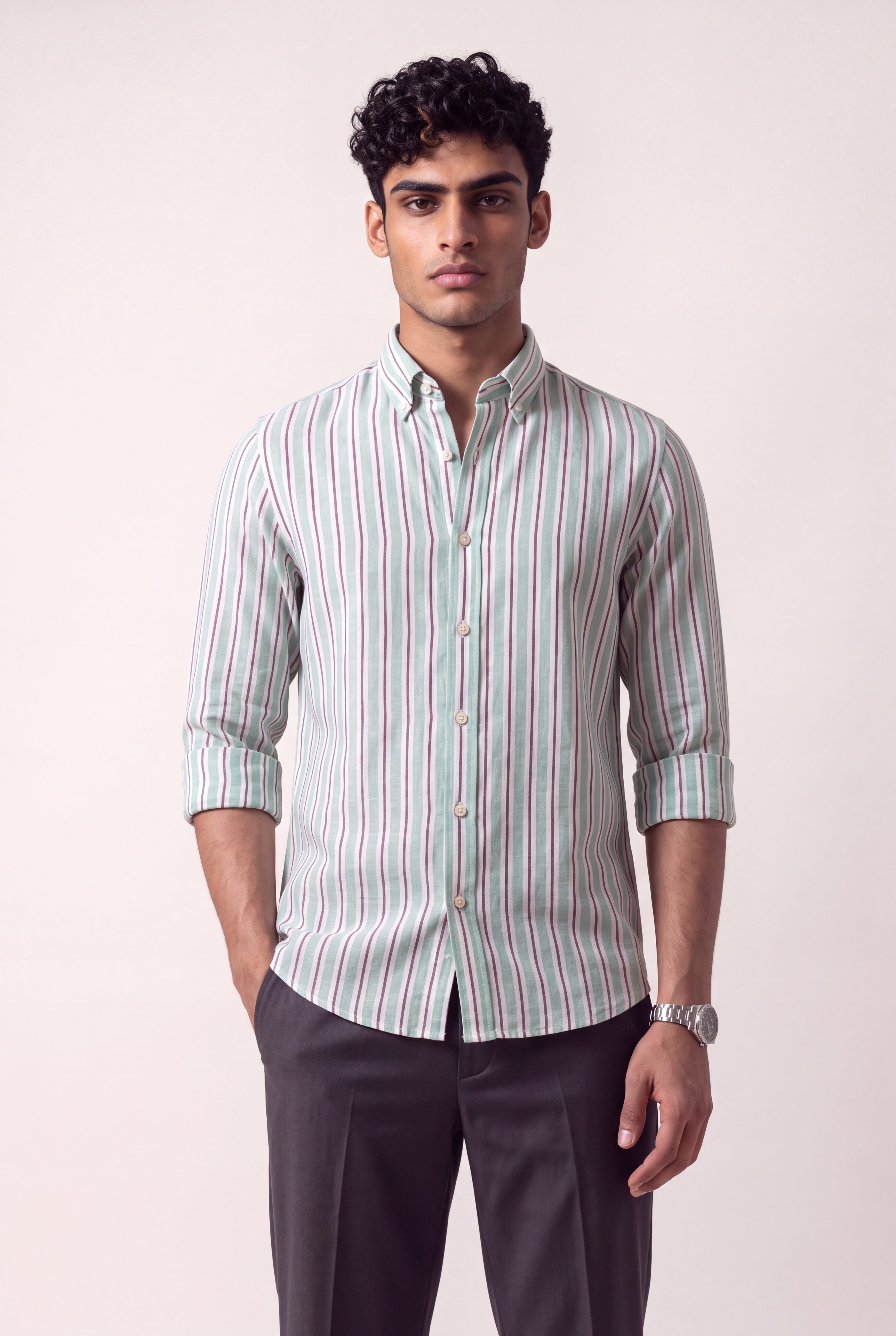 Vraja Handloom Cotton Men's Shirt