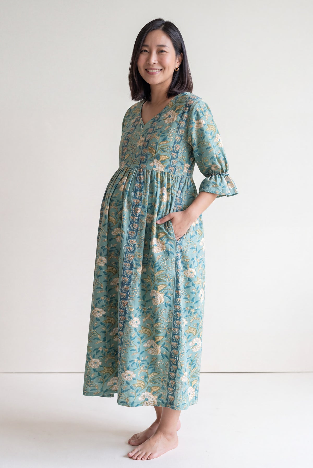Vamshika Cotton Nursing Kurti