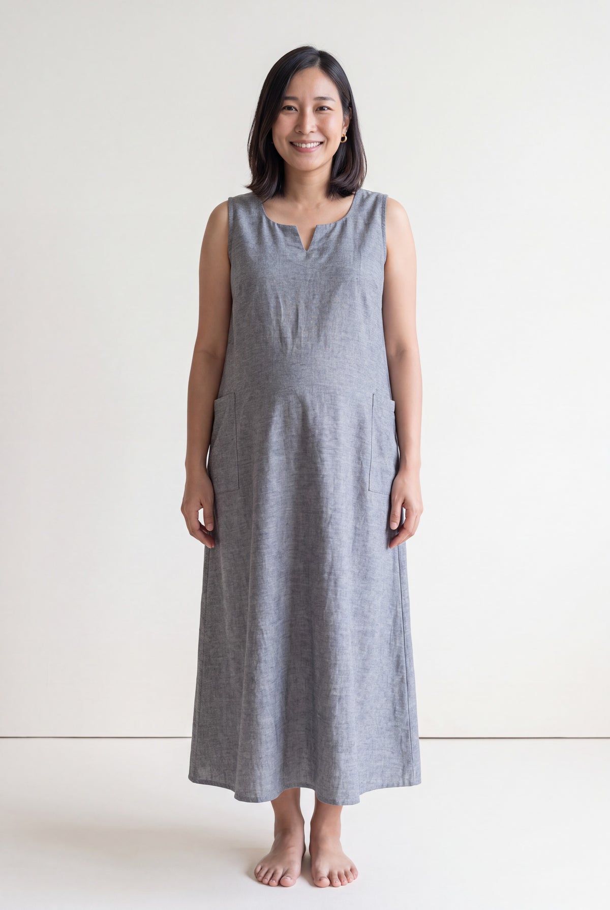 Veda Cotton Nursing Umbrella Dress