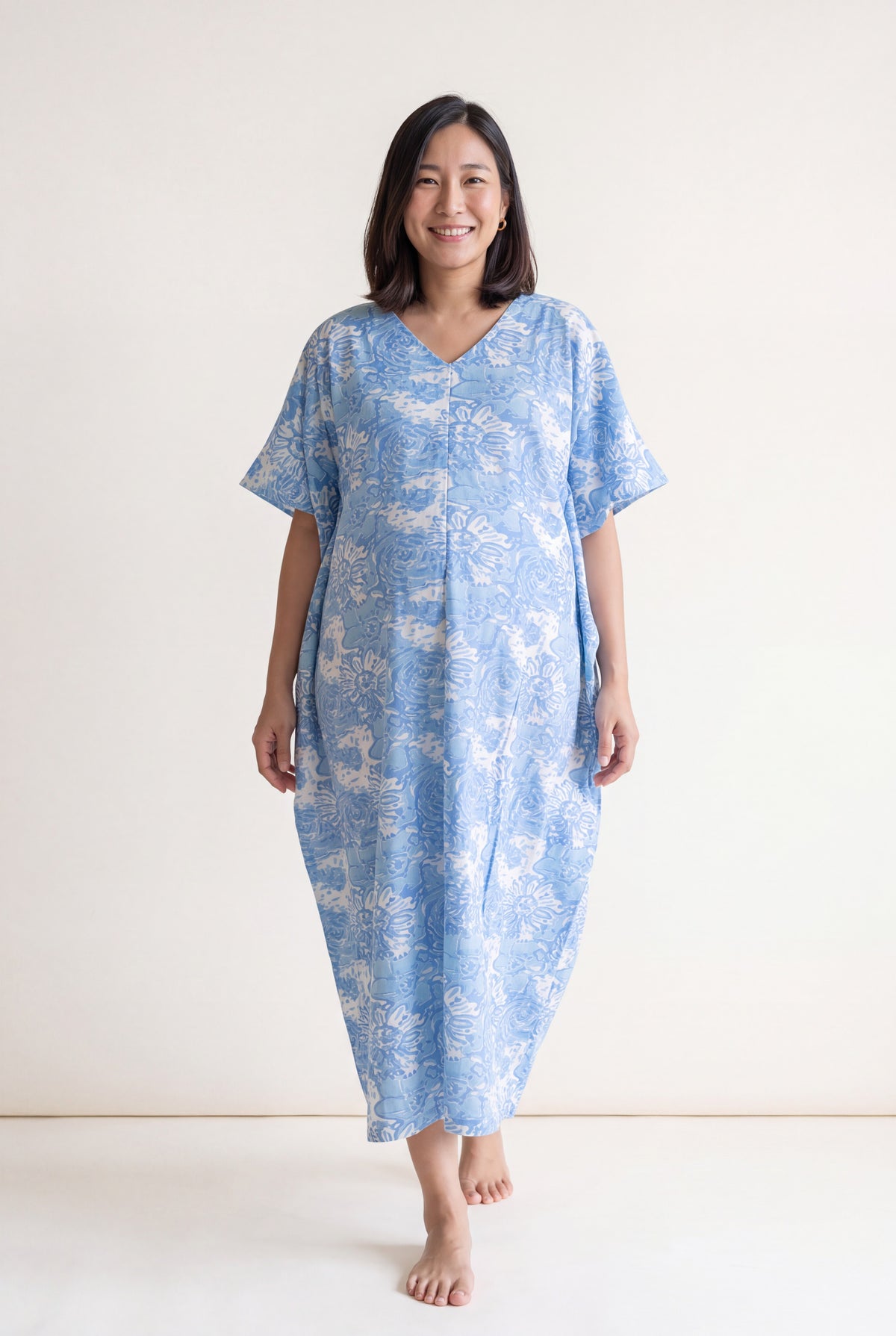 Rasa Priya Nursing Kaftan Gown