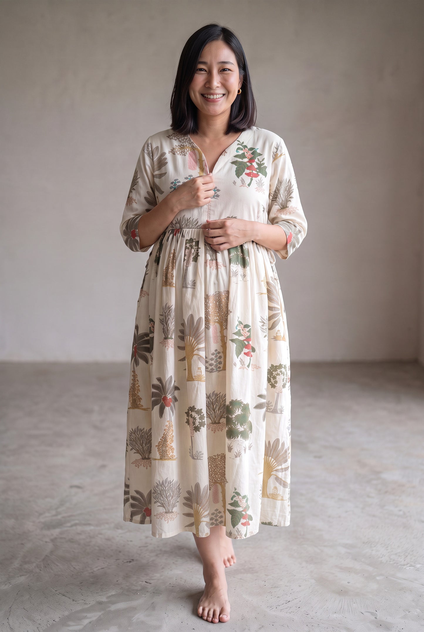 Vrindavan Cotton Nursing Kurti