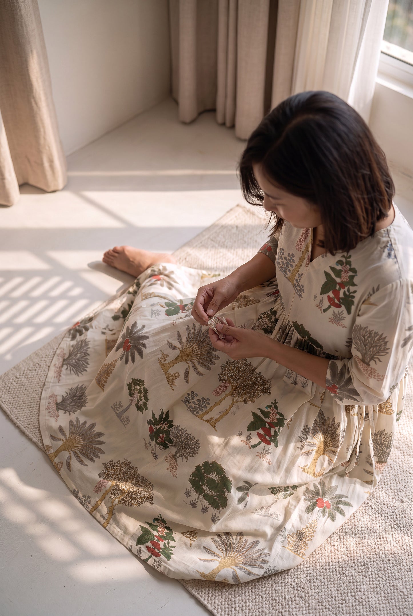 Vrindavan Cotton Nursing Kurti